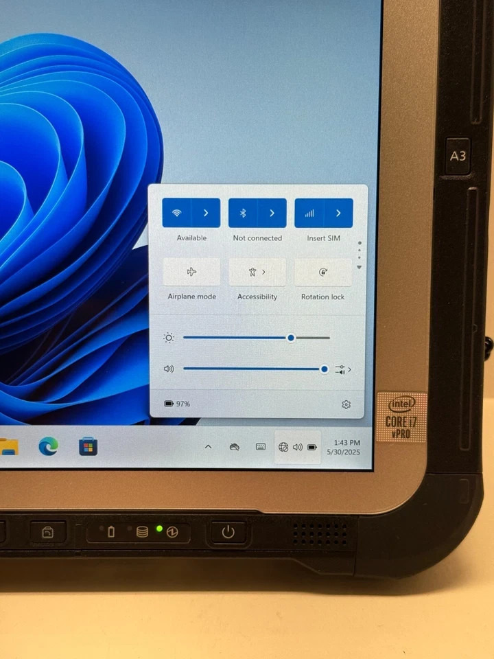Panasonic FZ-G2 i7-10810U 16GB 1TB Win 11 Pro FZ-G2BZ00AKM Tablet & Charger