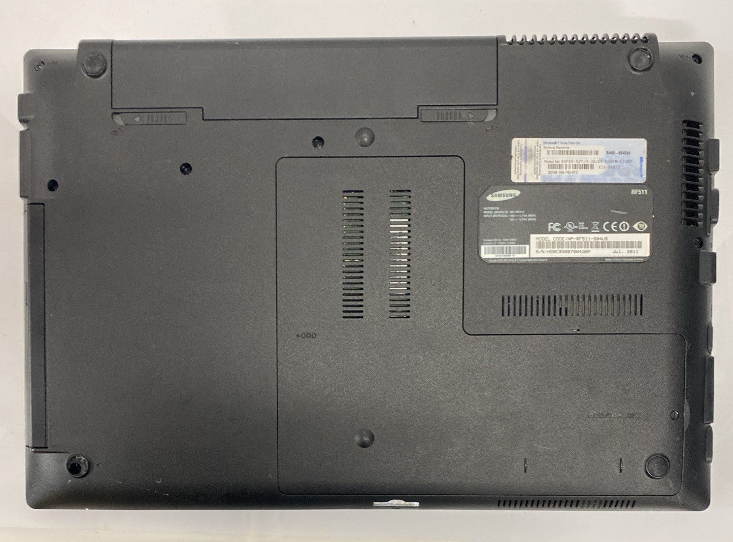 Samsung Notebook RF511 | I7-2630QM | 12GB RAM | 240 GB SSD | NVIDIA GT 540M