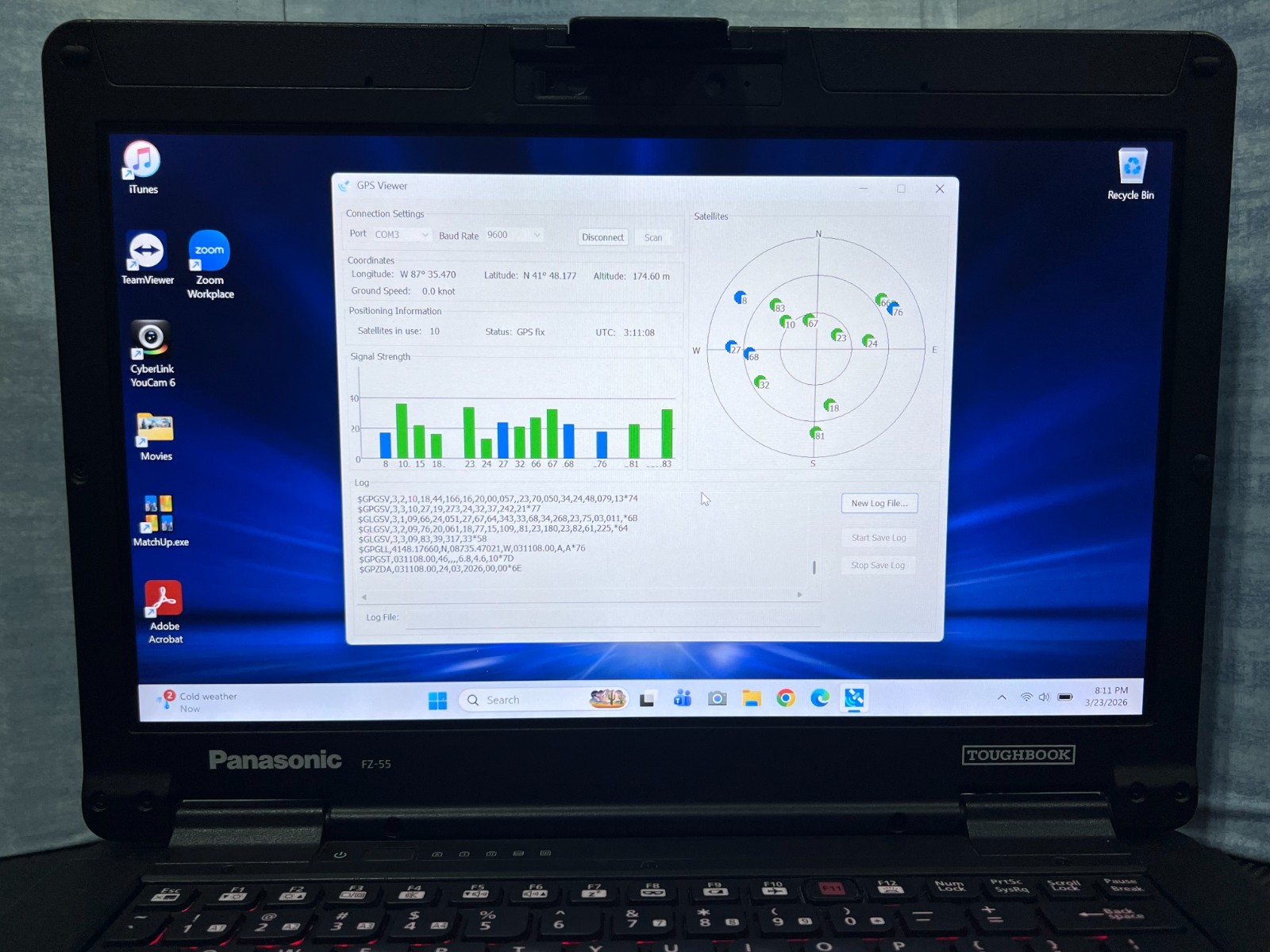FZ-55CA60CVM, Intel core i7-8665U,512GB SSD,16GB Mem, Touch, HDMI, 4G LTE, GPS,