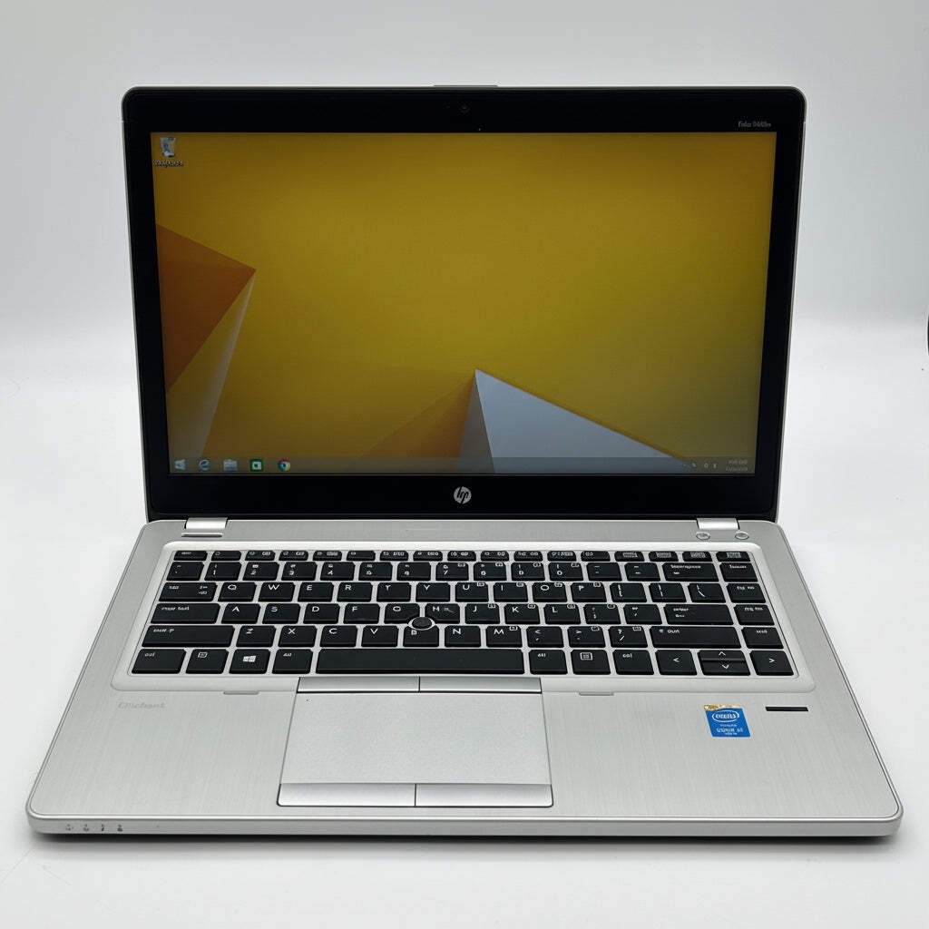 HP EliteBook Folio 9480m 14″ |Core i7 2.1GHz |8GB RAM |256GB| Silver w/ Charger