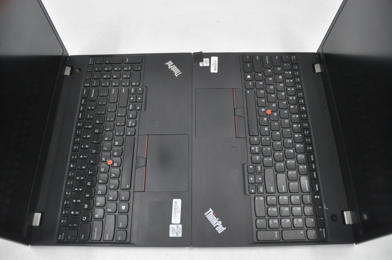 Lot of 2 Lenovo ThinkPad T15 Intel Core i7-10610U 8GB RAM No SSD #1335