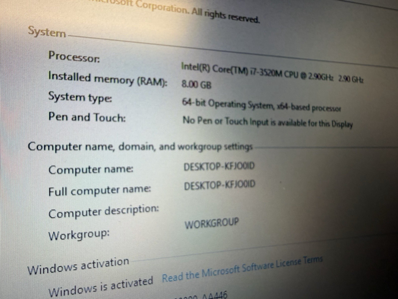 hp elitebook 8470p laptop