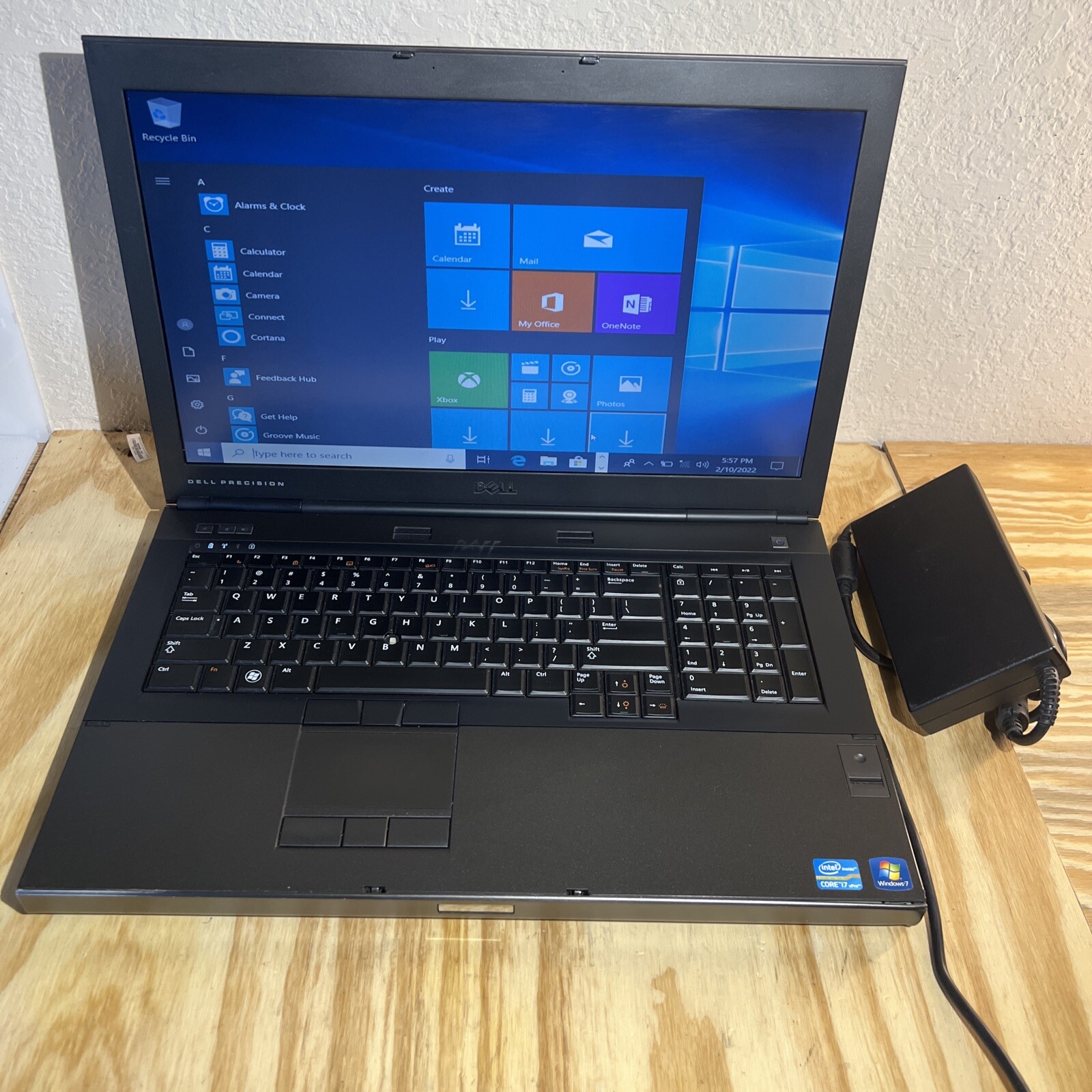 Dell precision M6600 Core i7 2760QM @ 2.40GHz 8GB RAM 256GB SSD