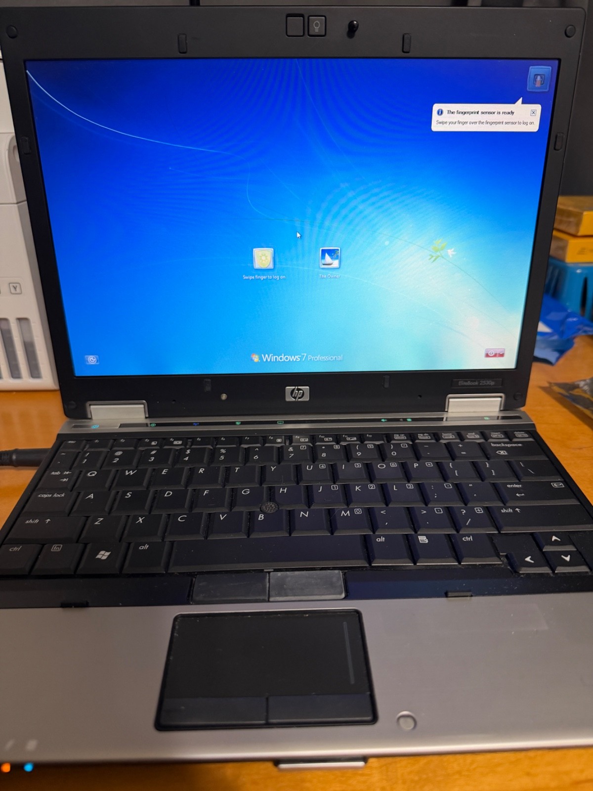 HP ELITEBOOK 2530P 1.86GHz CORE 2 DUO 111GB HD 2GB RAM DVDRW