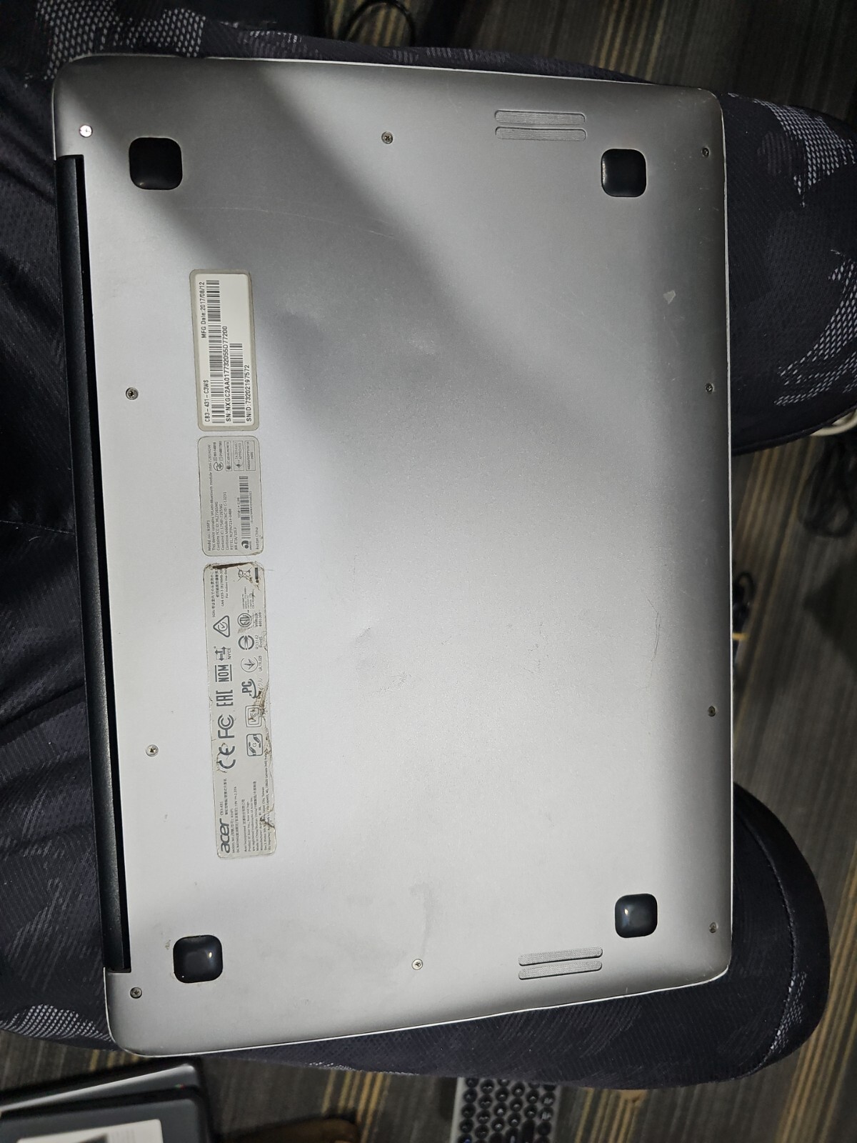 HP Chromebook 14 G5 14″ Intel 2.40 GHz 4GB RAM 32GB eMMC Bluetooth WIFI Webcam