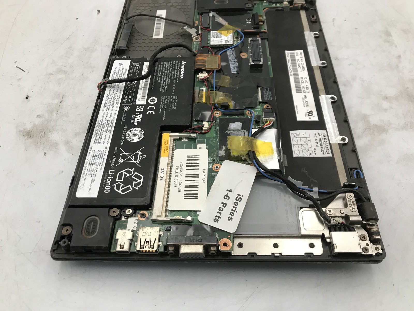 LENOVO THINKPAD X240 – FOR PARTS/FAN ERROR – INTEL I5 4300U – NO RAM – READ – BB