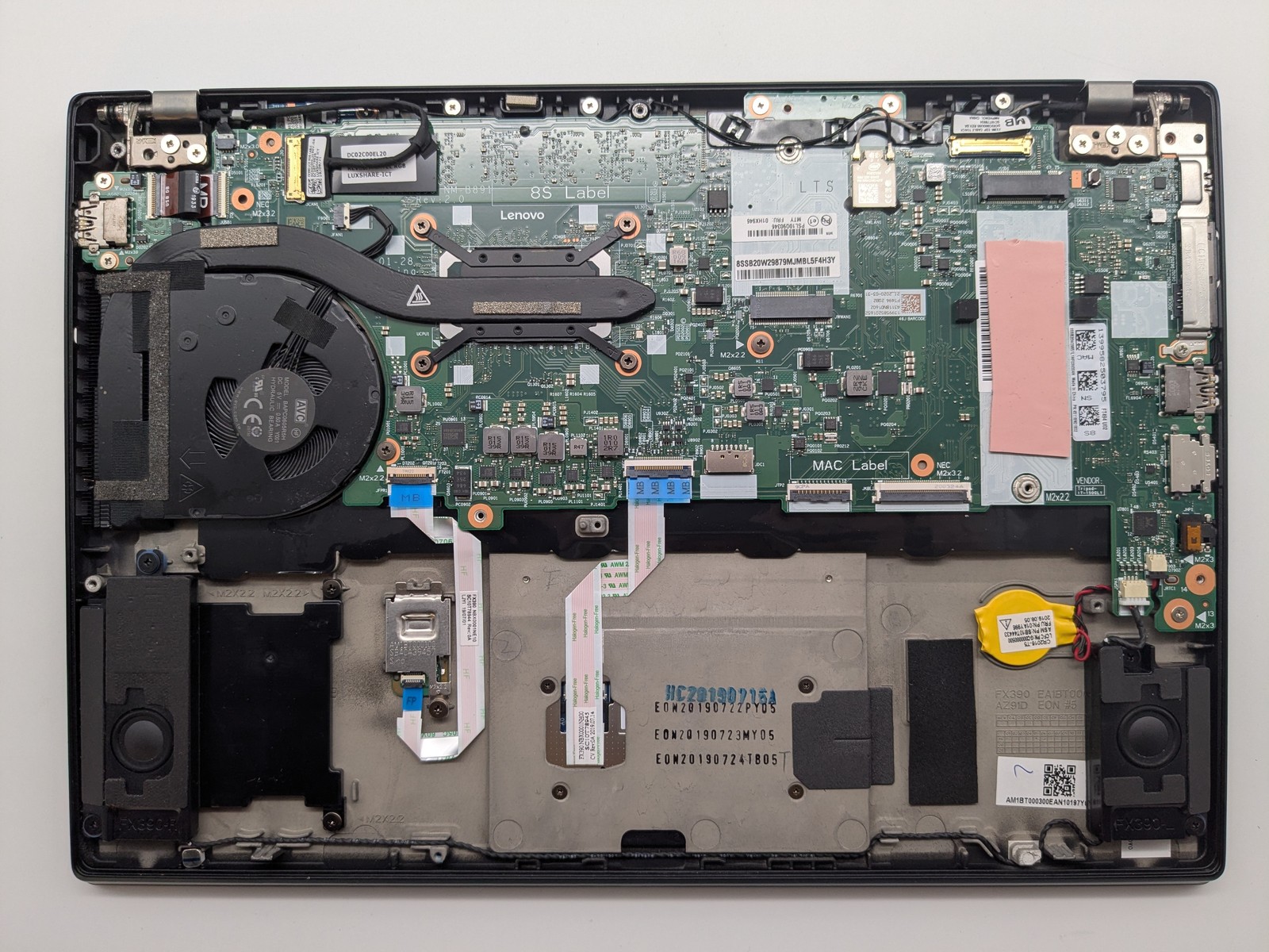 Lenovo ThinkPad X390 13″ FHD Touch I7-8665U 16GB Motherboard Palmrest *READ*
