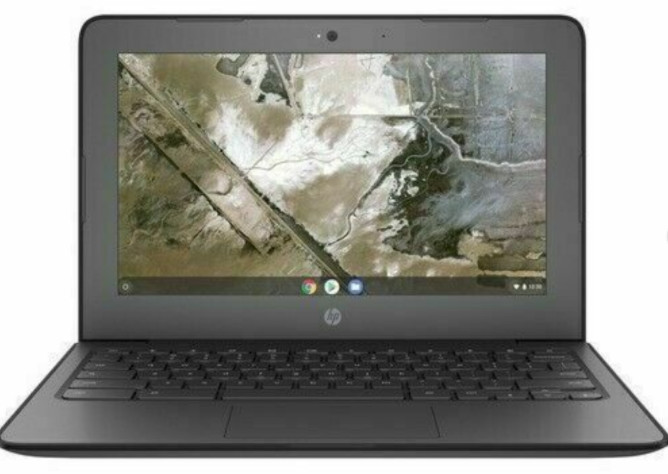 HP 11A G8 EE 11.6 inch (32GB, AMD A4, 4GB RAM) Chromebook – Gray – Excellent