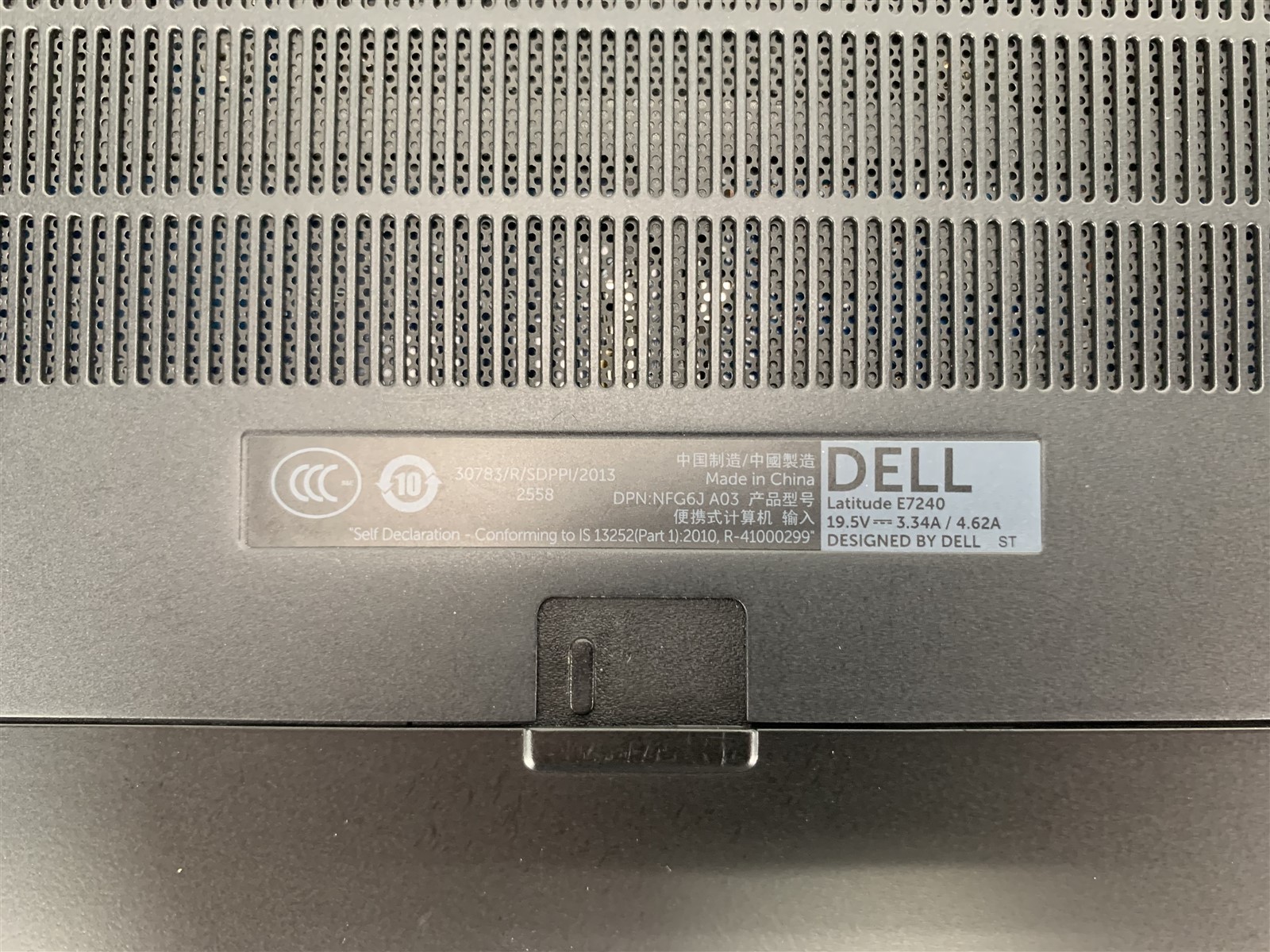 Dell Latitude E7240 Intel Core i5-4310U 2.00GHz 256 SSD 8GB RAM Laptop Win10 Pro