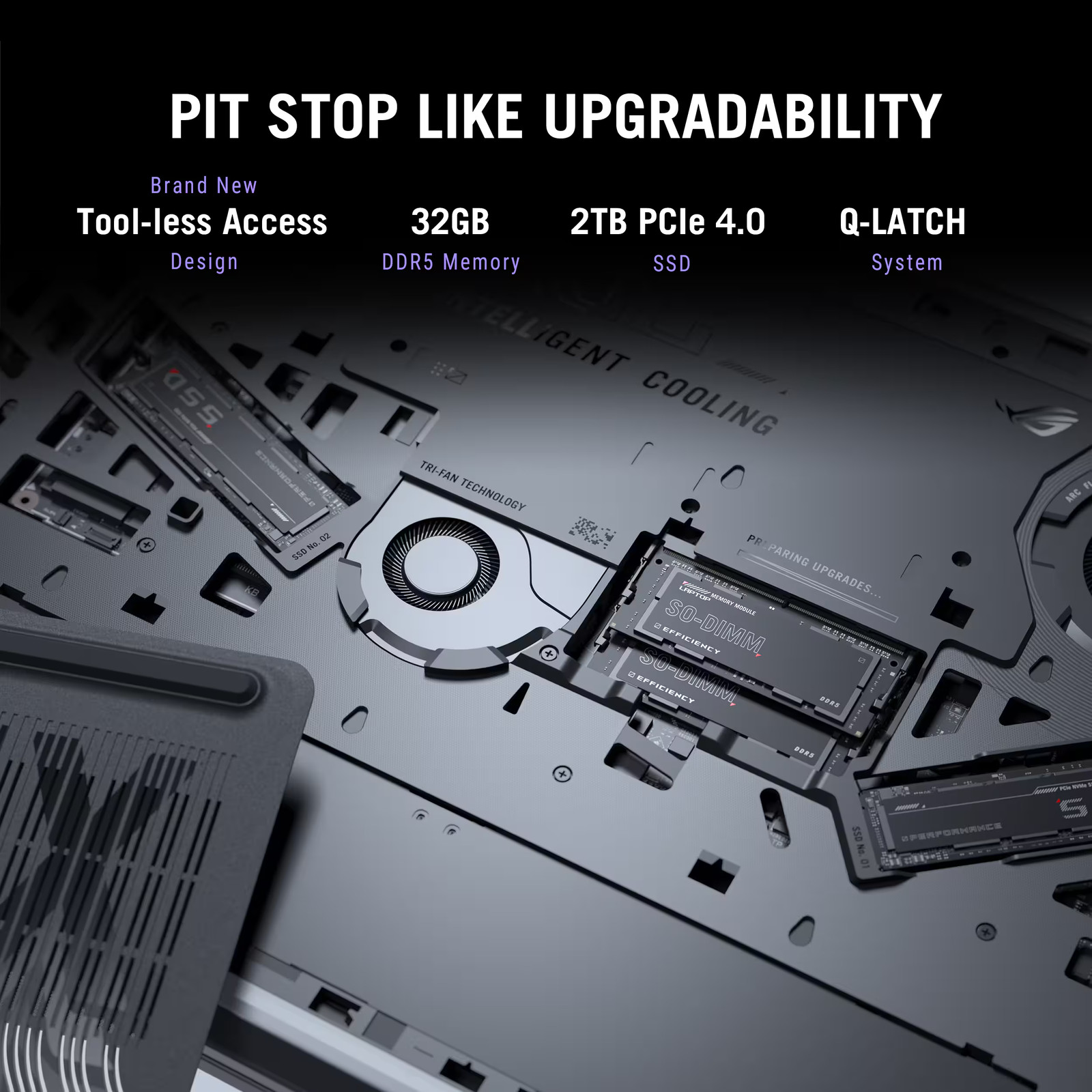 ASUS – ROG Strix G18 18″ 2.5K 240Hz Gaming Laptop – Intel Core Ultra 9 HX – 3…