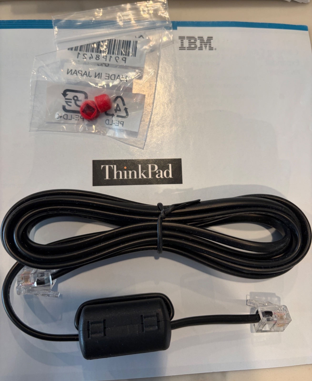 Vintage IBM Thinkpad T41 14” 1.5GB RAM 120GB SSD Win XP + Docking Station