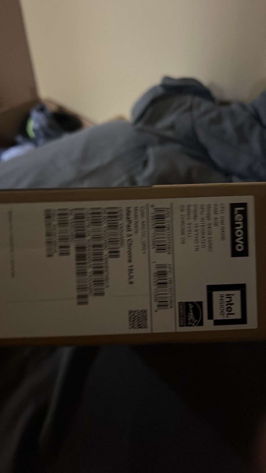 Brand New 15.6″ IdeaPad 3 Chrome 15IJL6 with 4 GB Ram, and 64GB