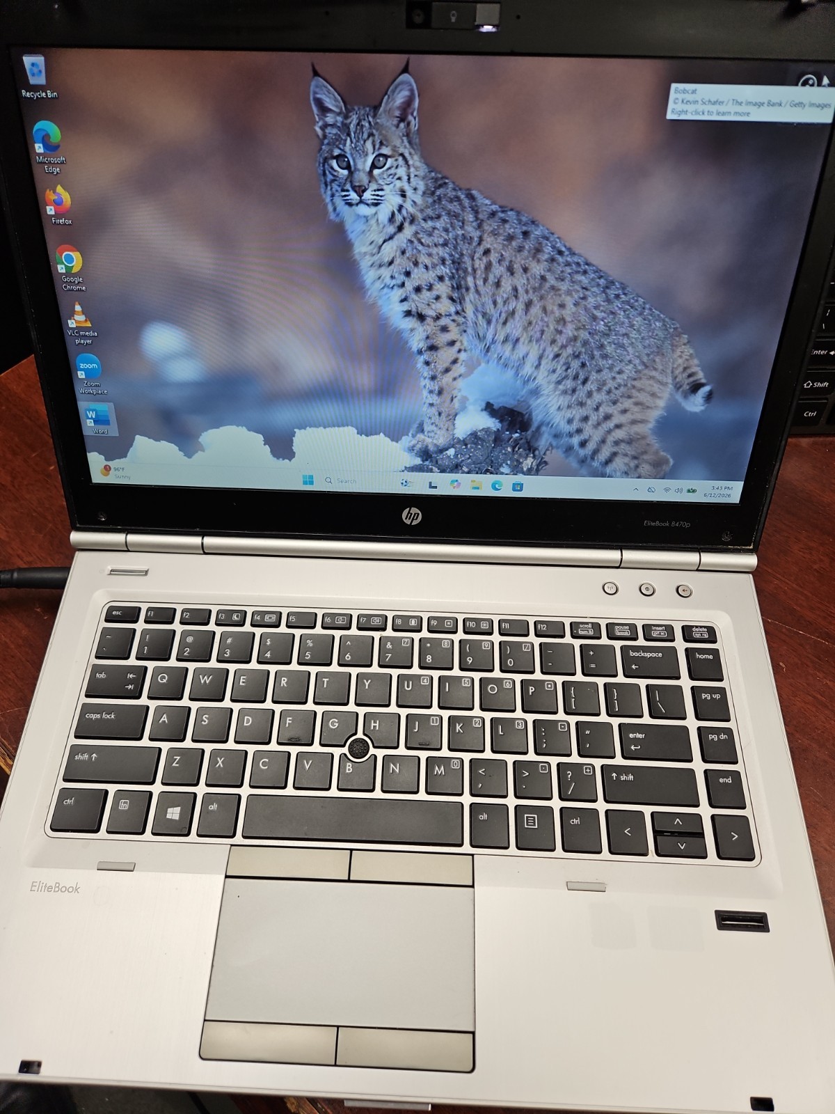 HP EliteBook 8470p|14in|Intel core I5@2.60 GHz|500GB HDD|8GB RAM|WIN.11 PROF|