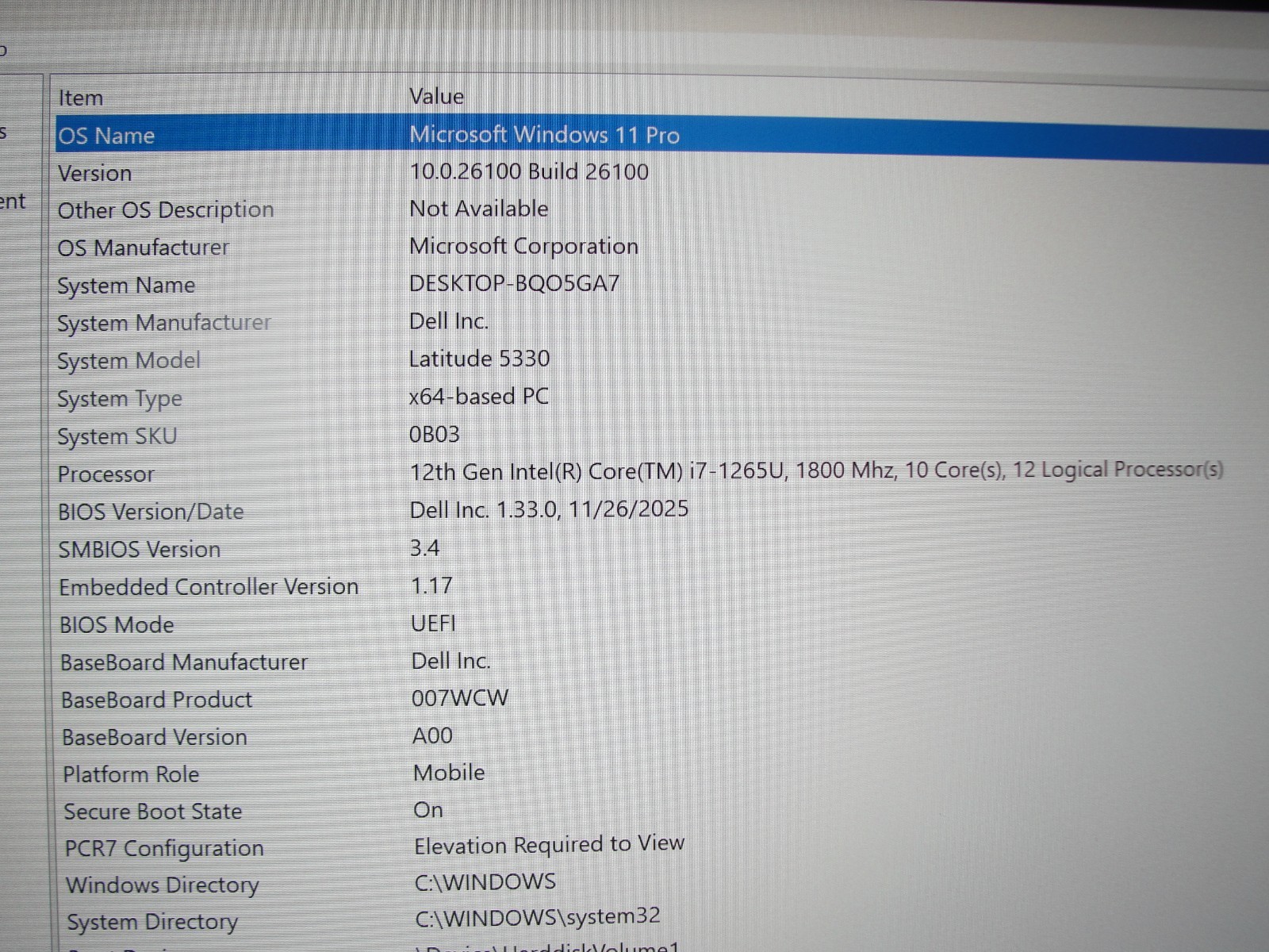 Dell Latitude 5330 13.3″FHD Touch Core i7-1265U 1.8GHz 32GB RAM 512GB SSD +PA