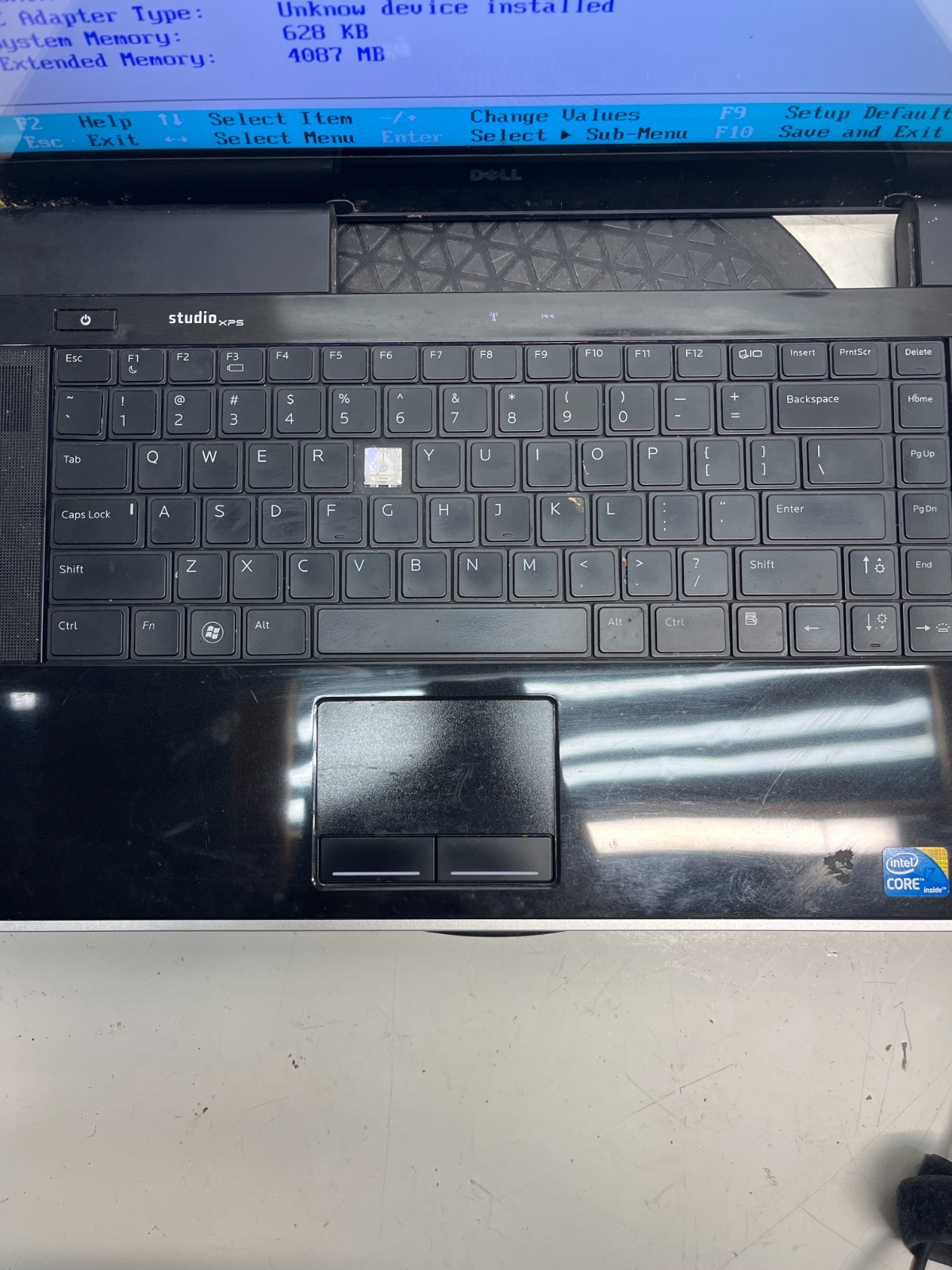 Dell Studio XPS 1645 Intel Core i7 720 1.60GHz 4GB Ram NO HDD