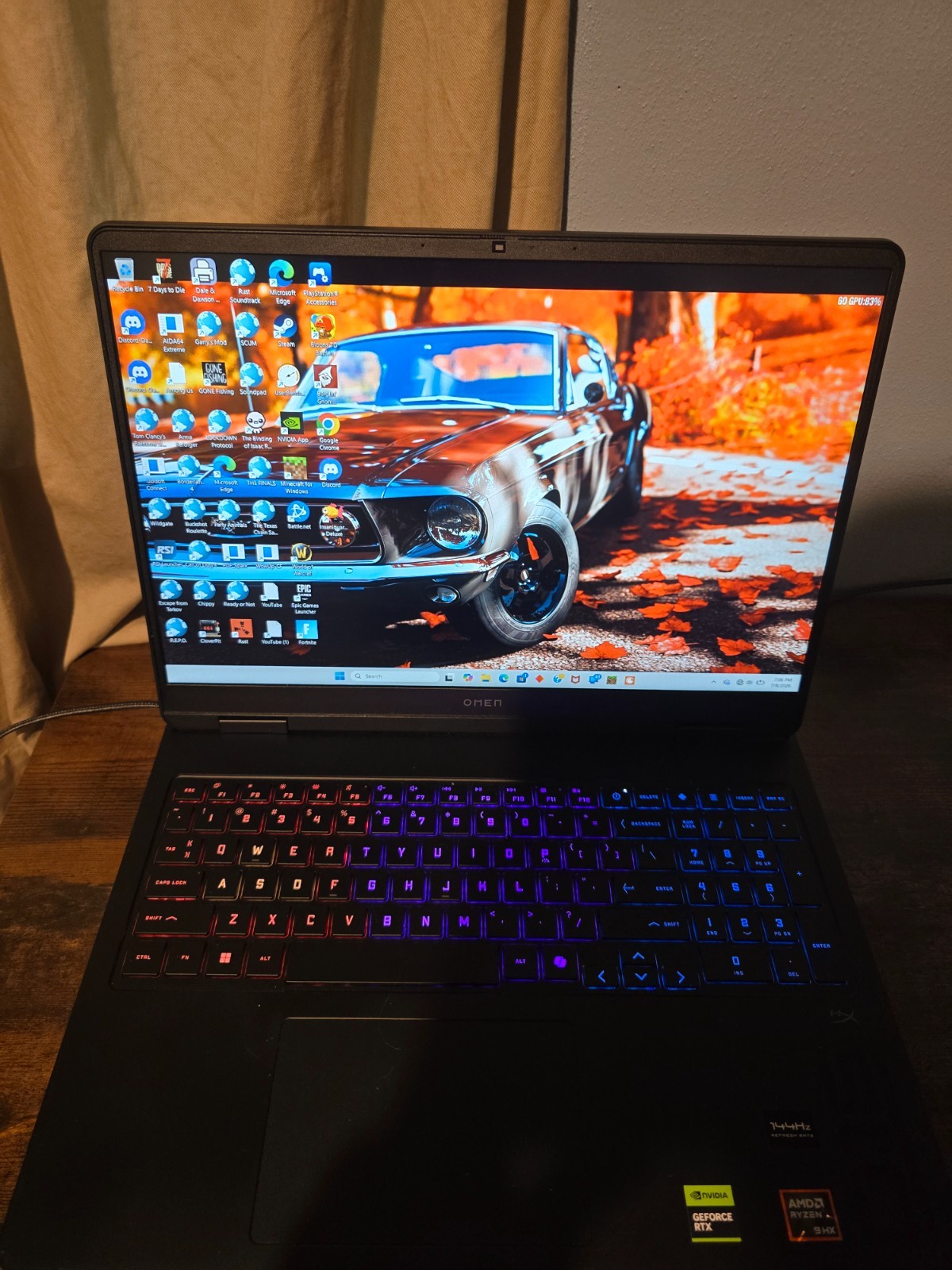 HP OMEN 16″ 2K 144Hz Gaming Laptop (AMD Ryzen 9, 32GB DDR5, RTX 5060, 1TB SSD)