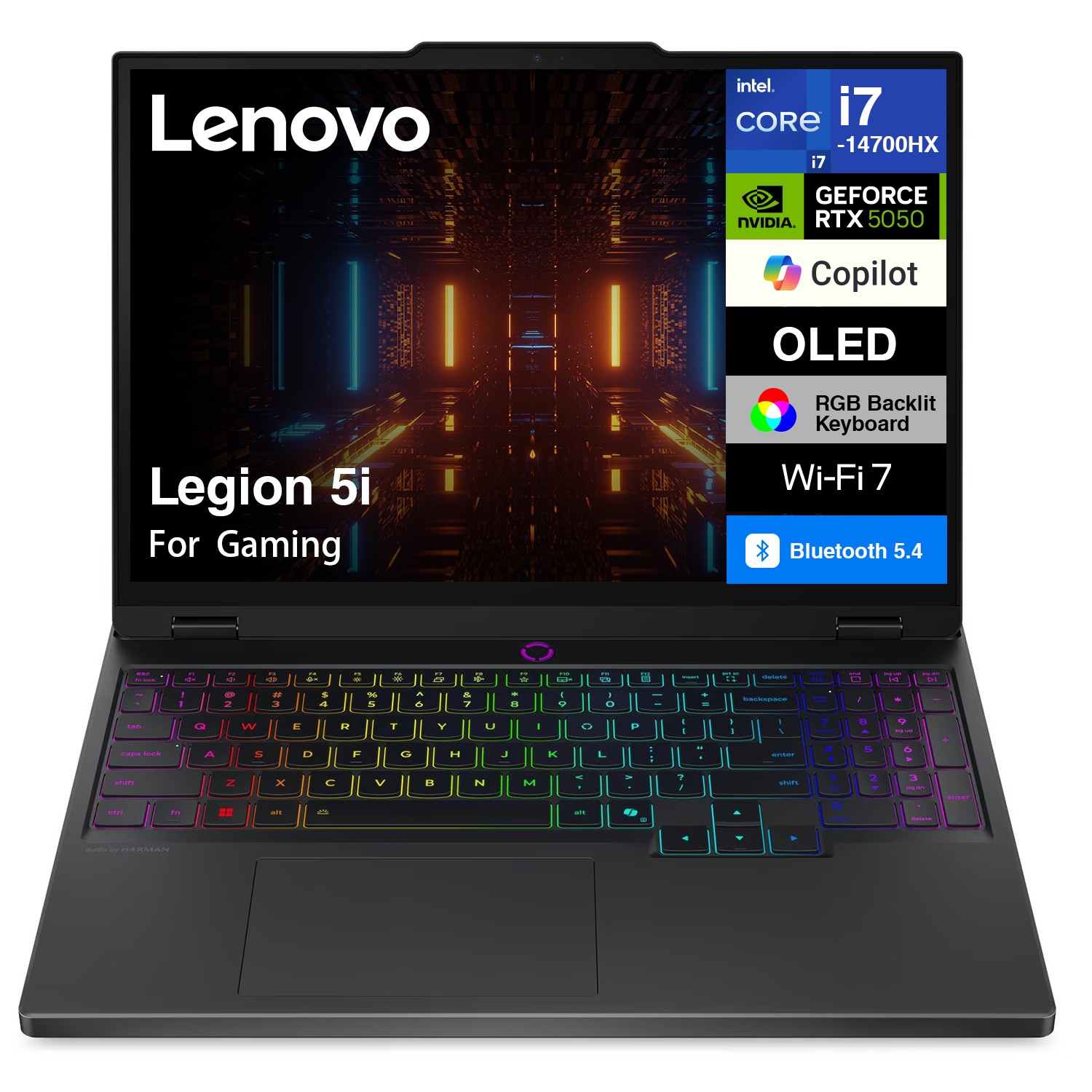 Lenovo Legion 15.1″ 2560×1600 i7-14700HX 32GB 1TB SSD RTX 5050 Windows 11 Pro