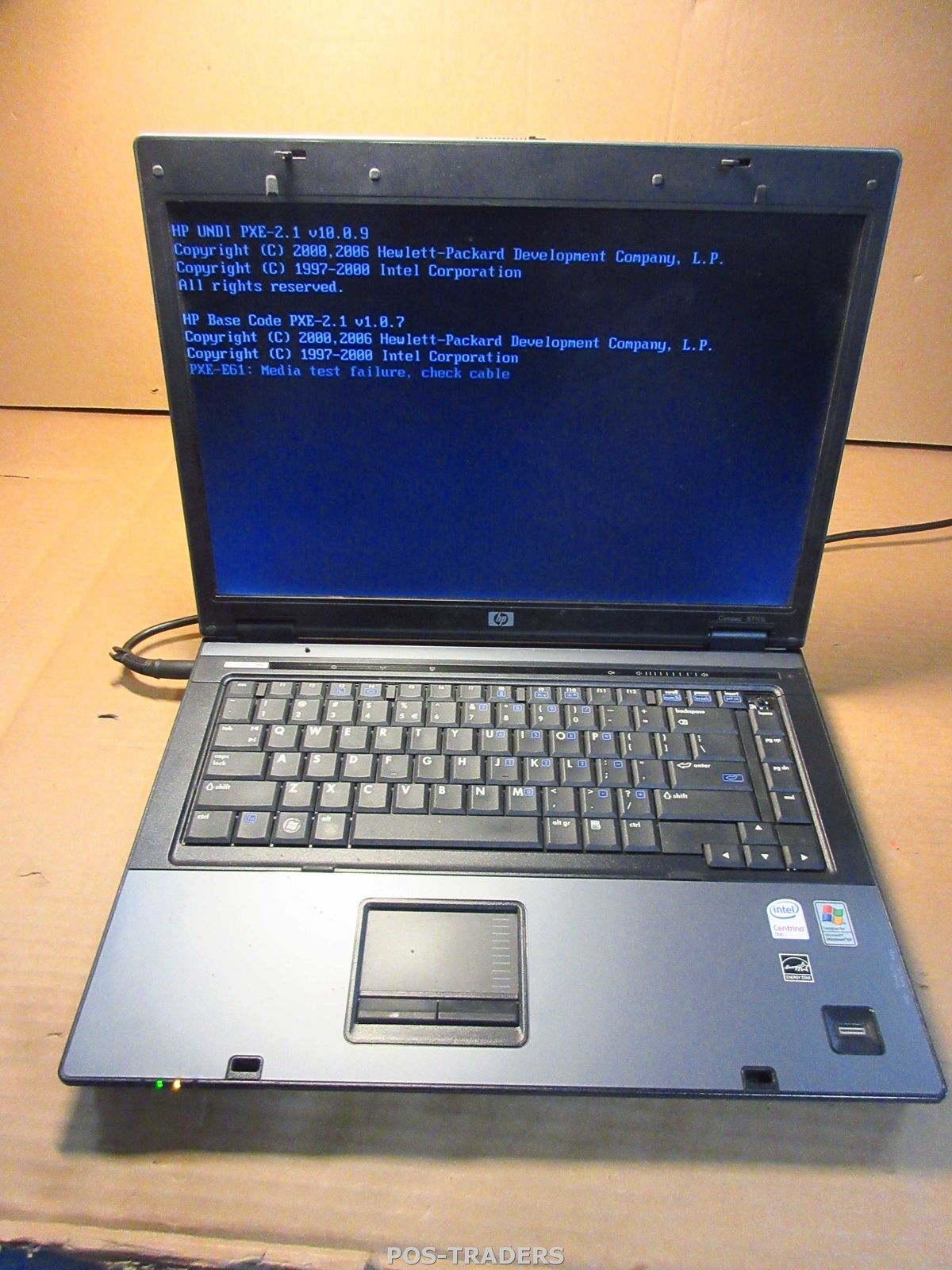 HP Compaq 6710b GR680ET Laptop Notebook 15.4″ C2D T7250 2GHZ / 2GB RAM / NO HDD