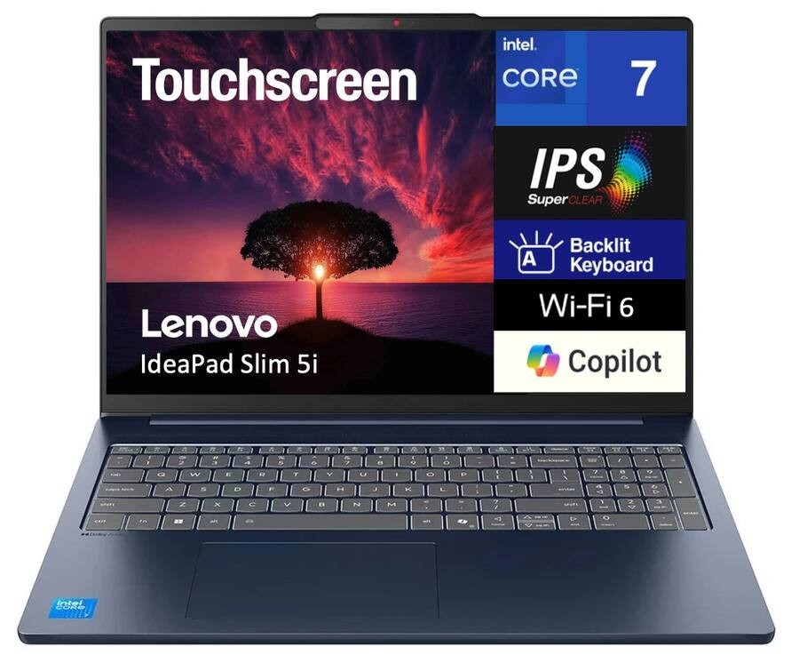 Lenovo IdeaPad Slim 5 16″ WUXGA 16IRH10 Touch Intel Core 7 240 16GB 1TB SSD W11