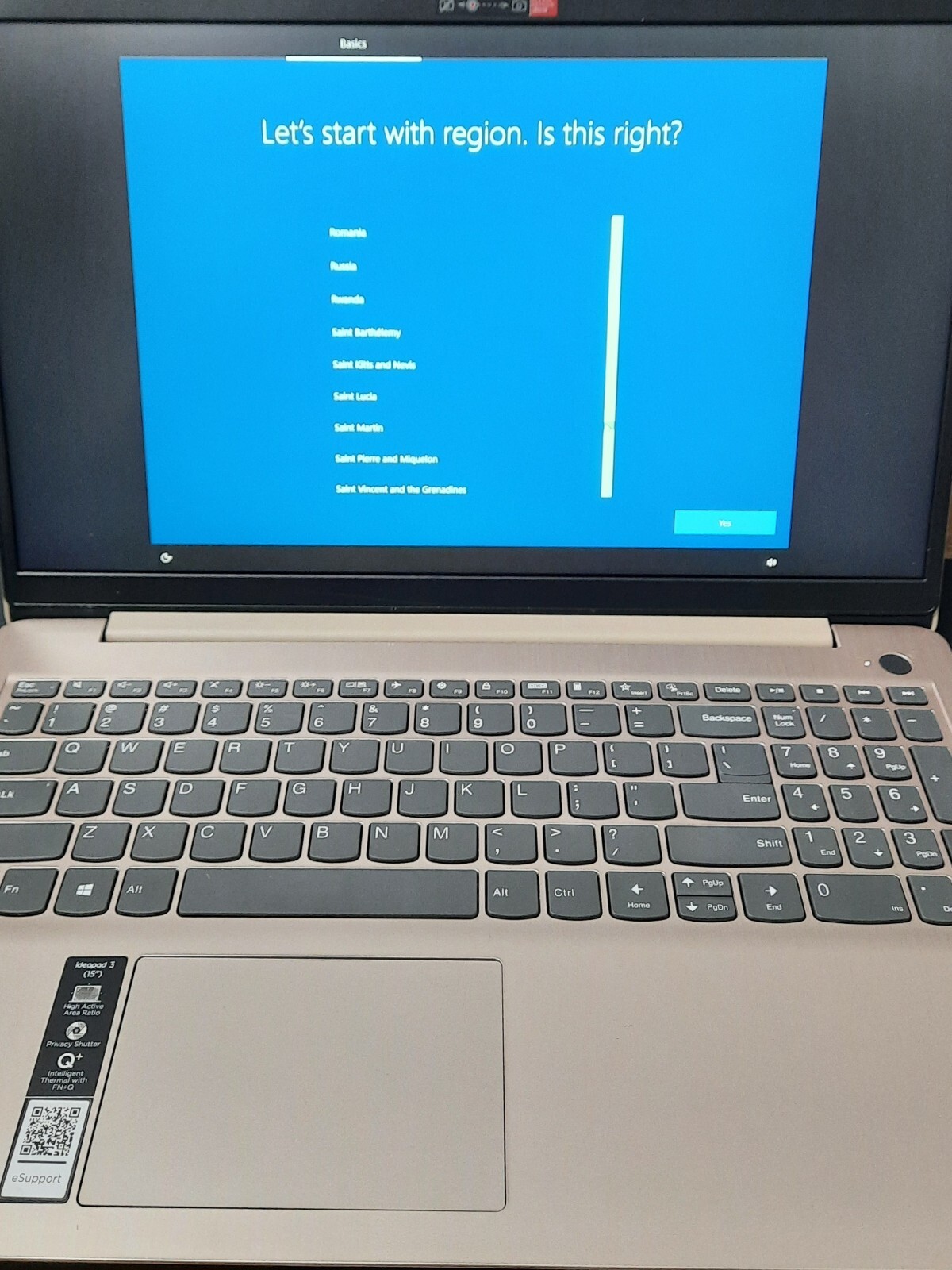 LENOVO IdeaPad 3 15ITL6 Laptop, 15.6″, i3-1115G4, 20GB RAM/256GB SSD, Windows 10