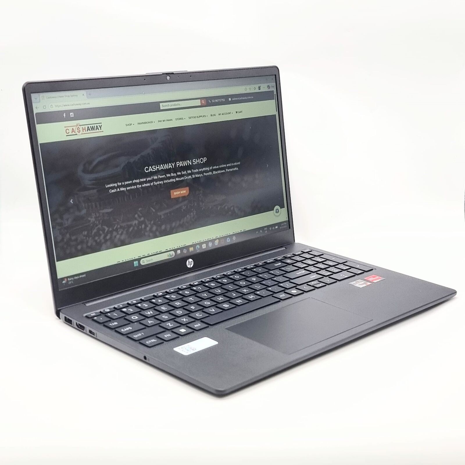HP 15-FC433AU 15.6 Inch Laptop Ryzen 5 5625U 8GB RAM 512GB SSD Win 11