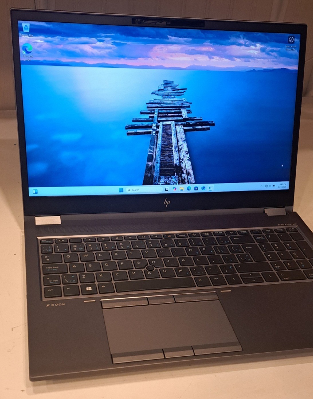 HEWLETT PACKARD ZBOOK FURY 15 G7 i9 Intel – 64GB RAM 1Tb Nvme – 1 Year Warranty