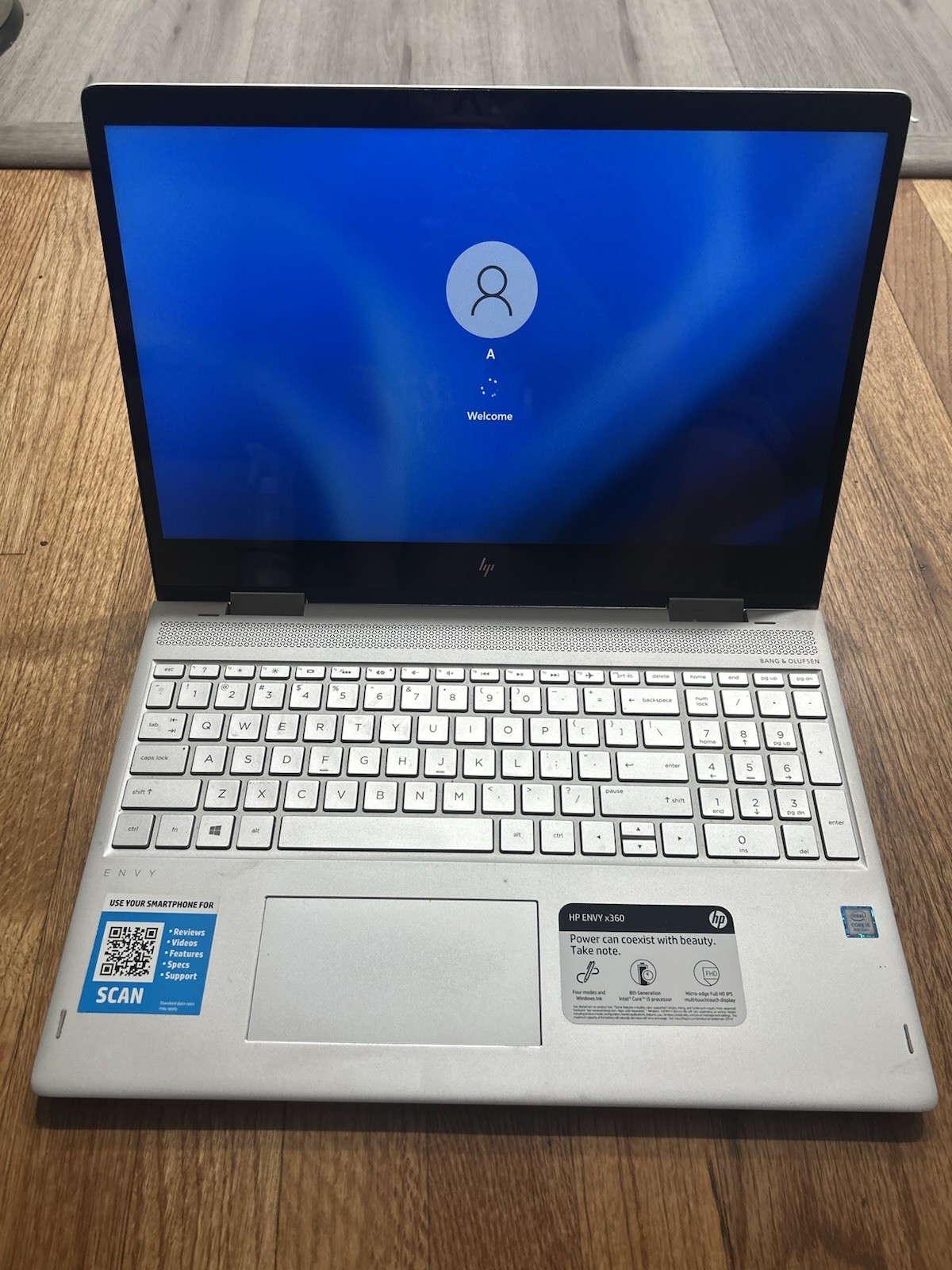 hp envy x360 m6-w103dx 2-in-1 laptop convertible 8th generation