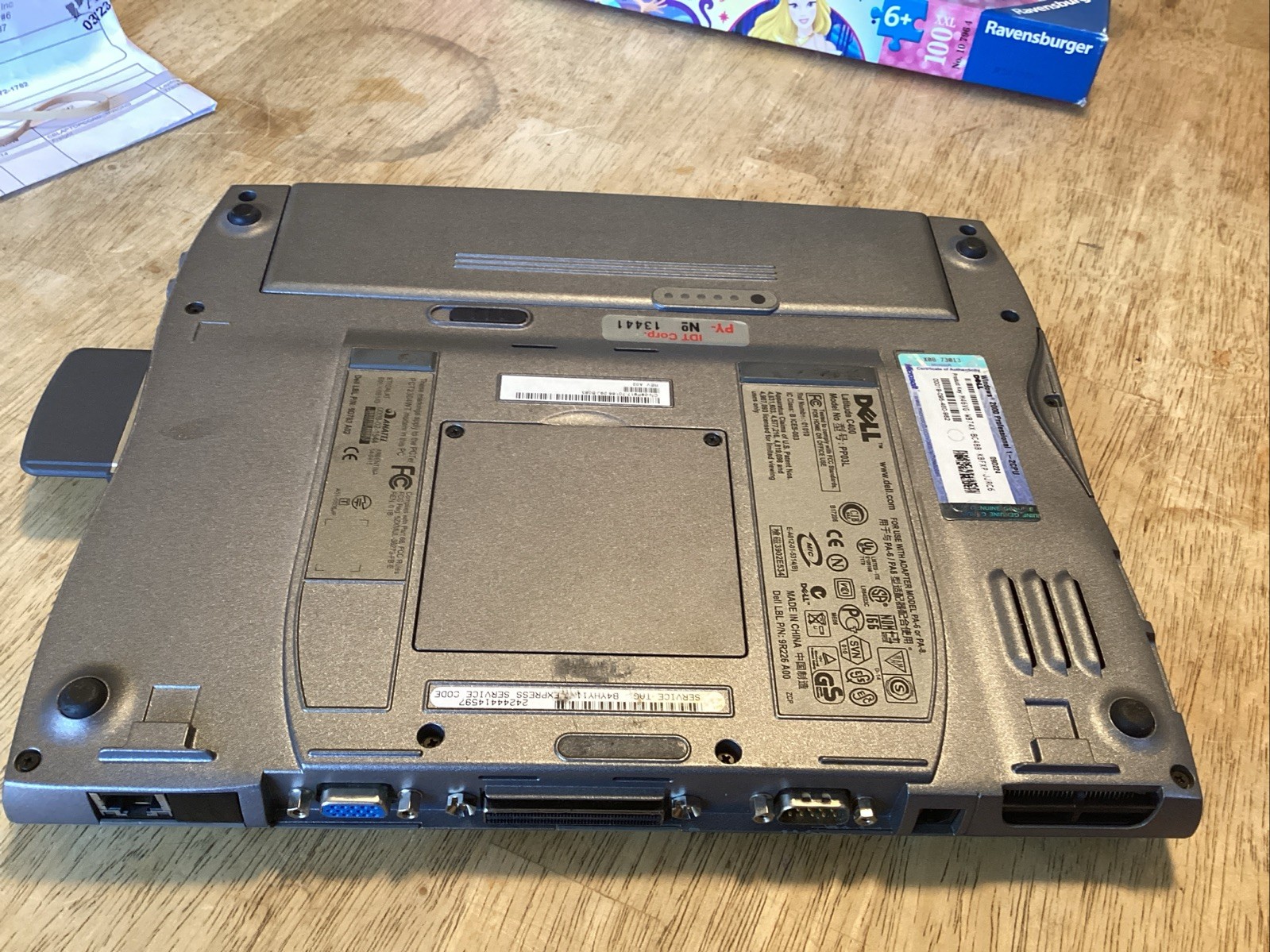 DELL LATITUDE C400 LAPTOP PENTIUM III 1.20GHz 256MB 30GB HDD WINDOWS XP