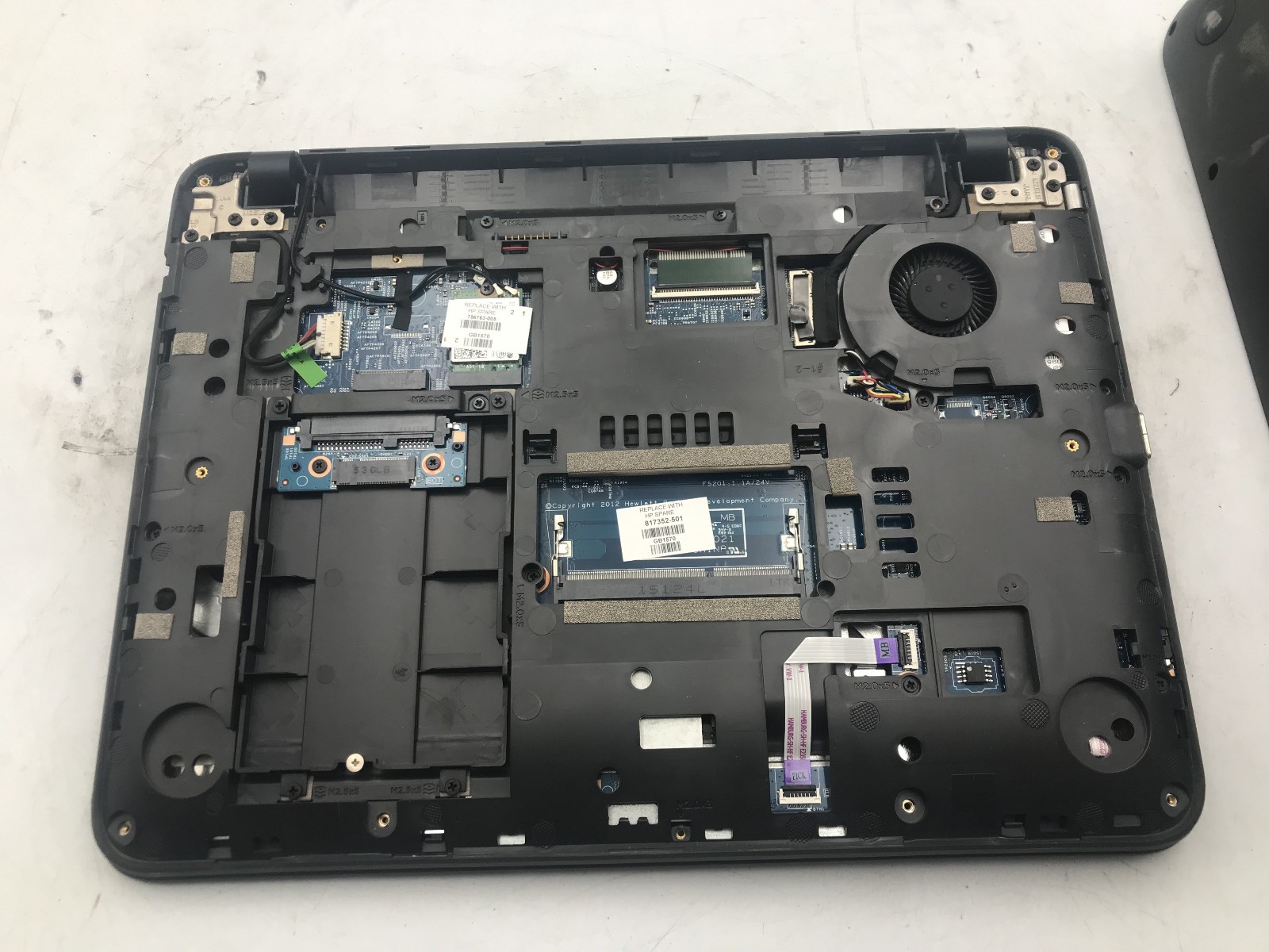 HP PROBOOK 11 G1 – LOT OF 5 – FOR PARTS – INTEL CORE I3 – NO RAM – READ DESC -BB