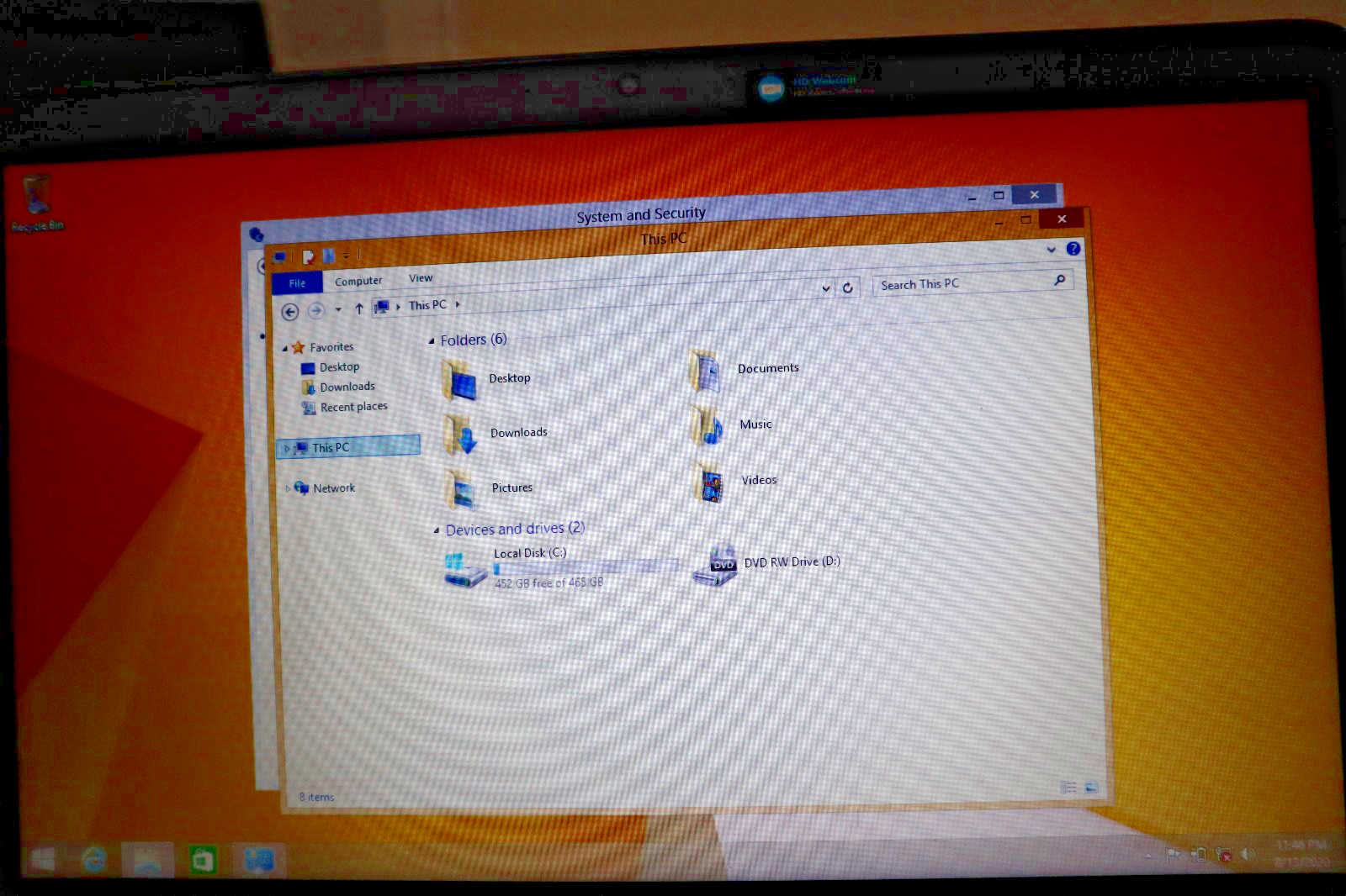 HP ProBook 455 G2 15.6″ Laptop AMD A8-7100 CPU Radeon R5.8 4GB RAM 500GB HD