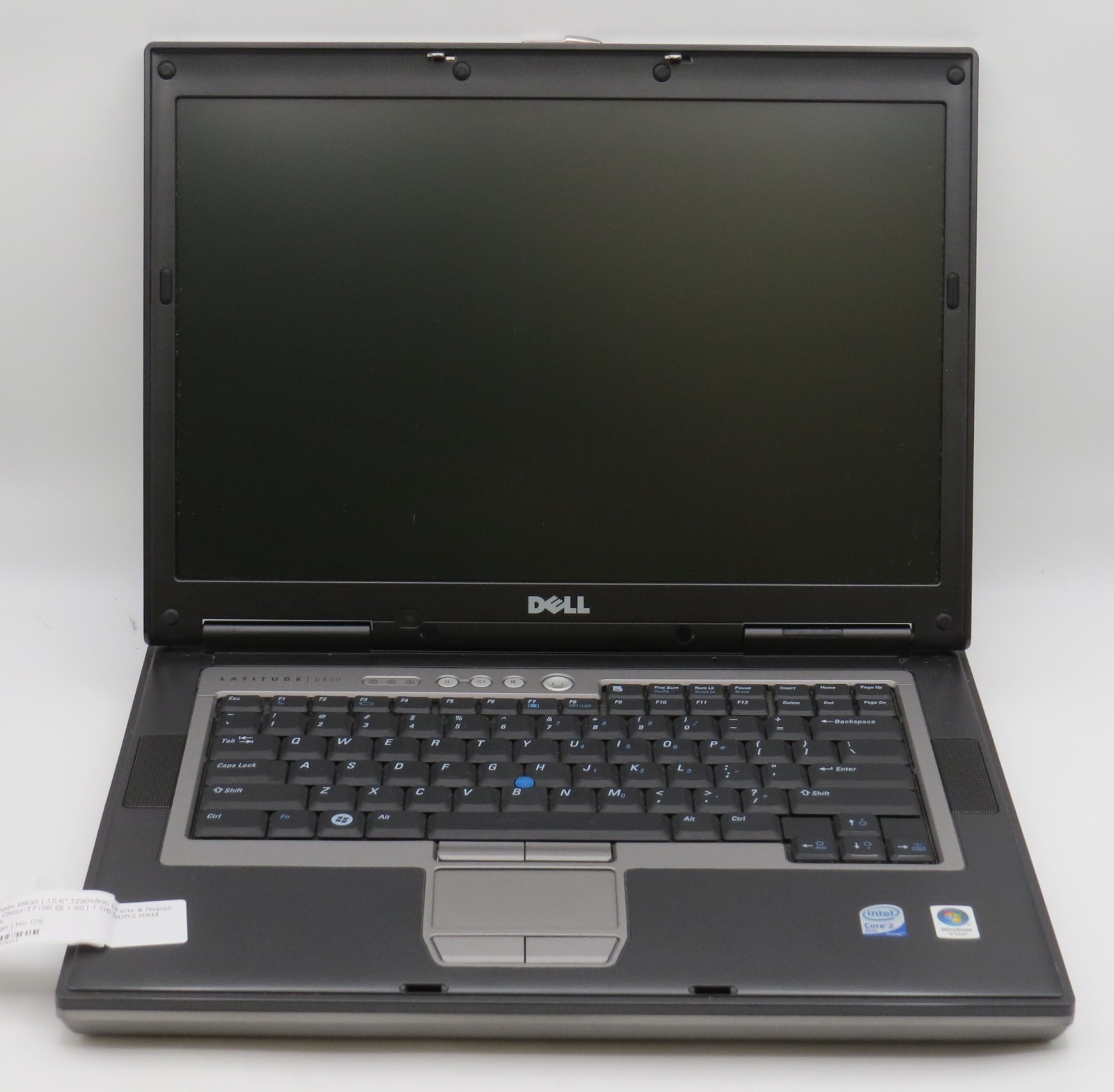 Dell Latitude D830 | Core 2 Duo T7100 | 1GB RAM | 15.6″ | No HD/OS/AC | Parts