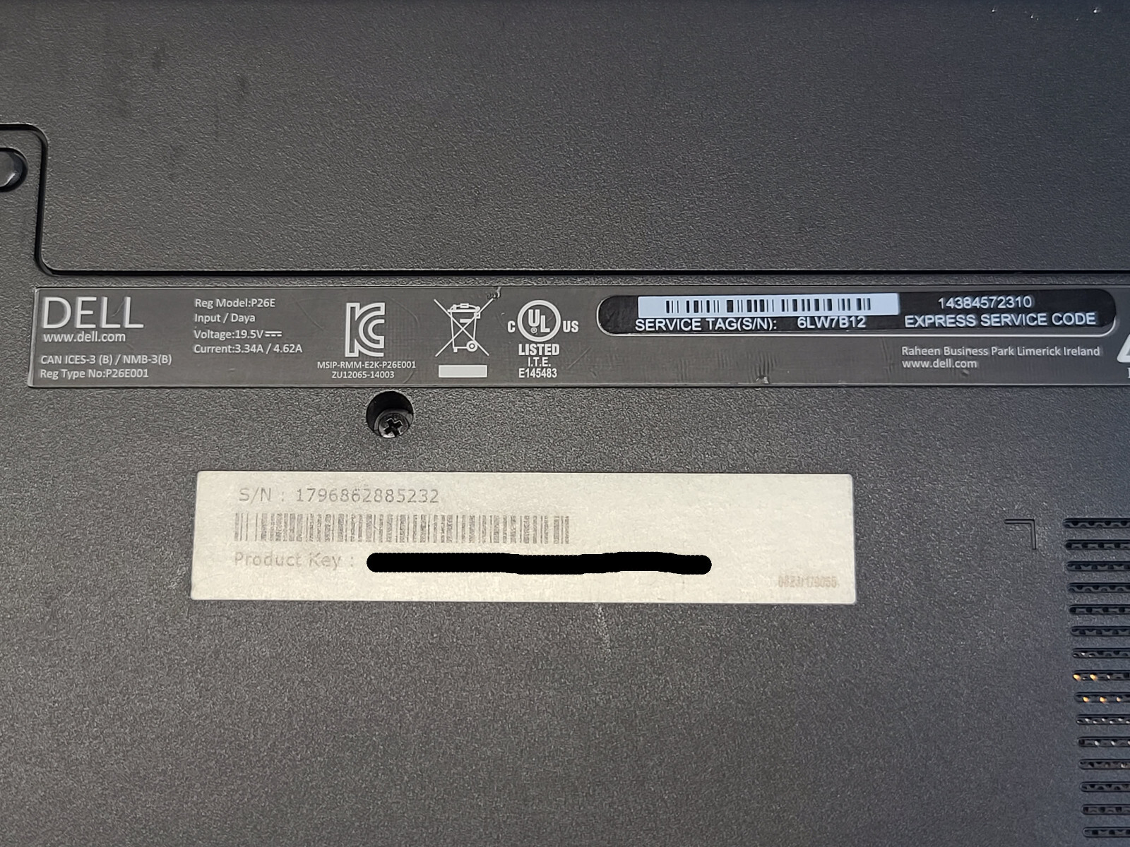 Dell Inspiron 17 5748 17.3″ i7-4510U NO RAM/HDD/AC ADAPTER PARTS/REPAIR