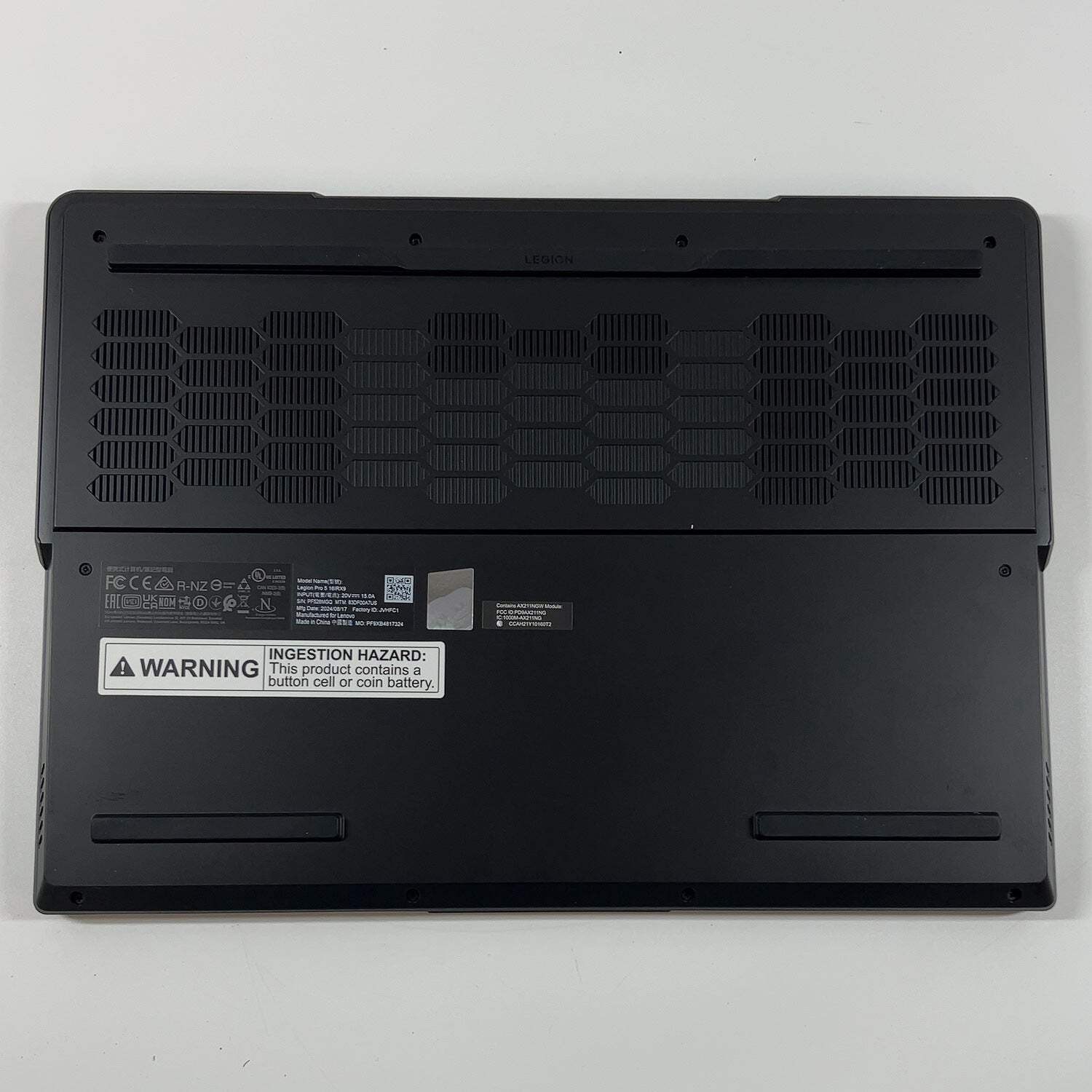 Lenovo Legion Pro 5 16″ i9-14900HX 2.2GHz 16GB RAM 1TB SSD GeForce RTX 4060