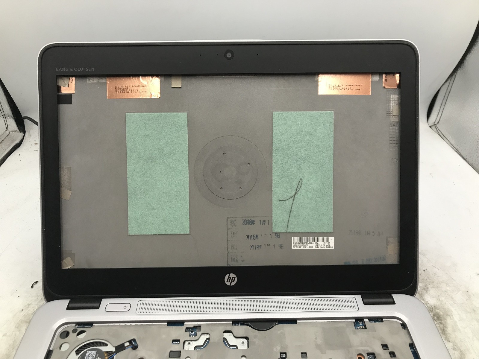 HP ELITEBOOK 840 G3 – FOR PARTS/MISSING PARTS – INTEL I7 – NO RAM -READ DESC- BB