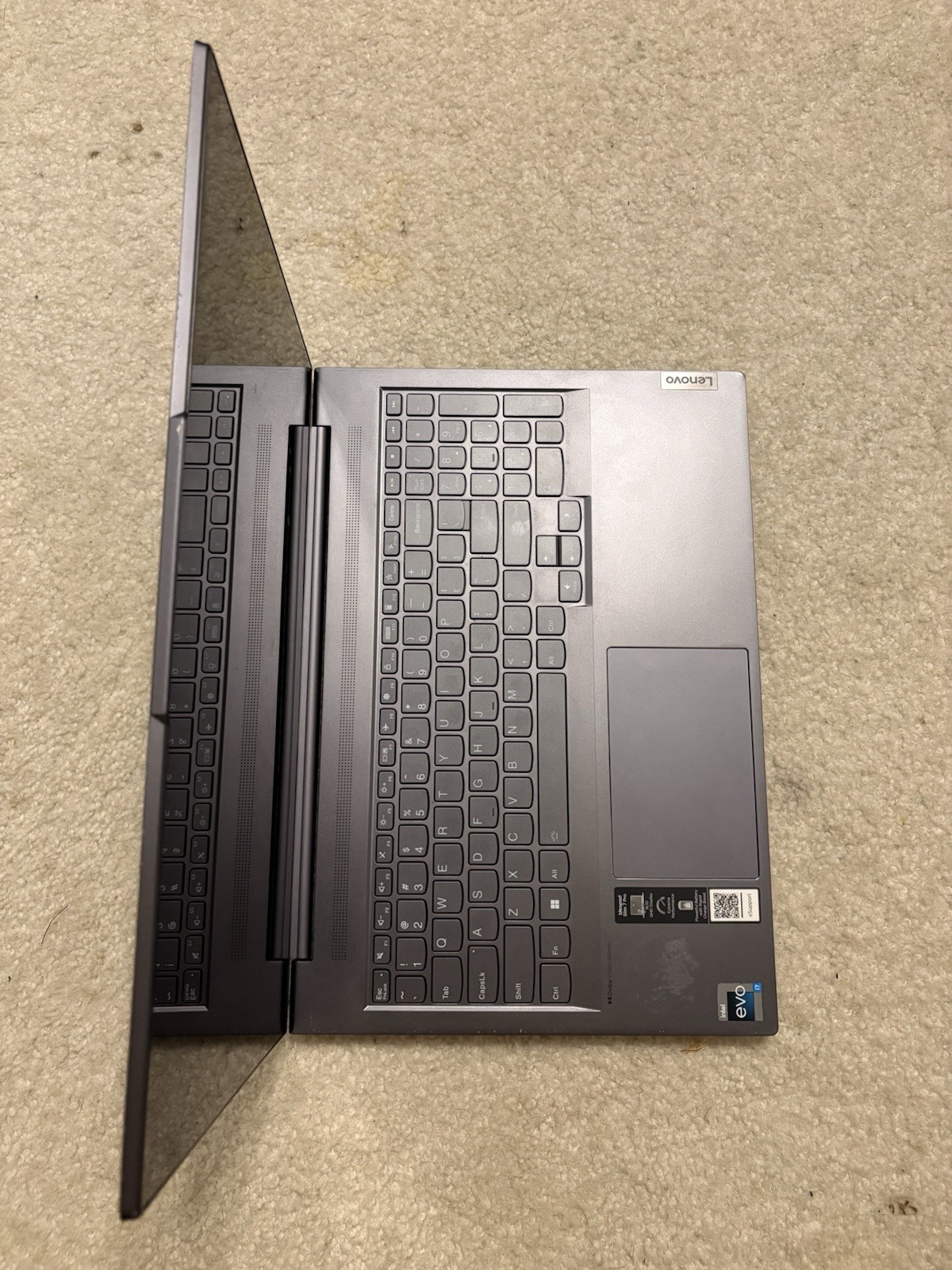 Lenovo Slim 7 16IAH7 WQXGA TOUCH i7-12700H 32GB RAM A370 GPU 1TB SSD Good B