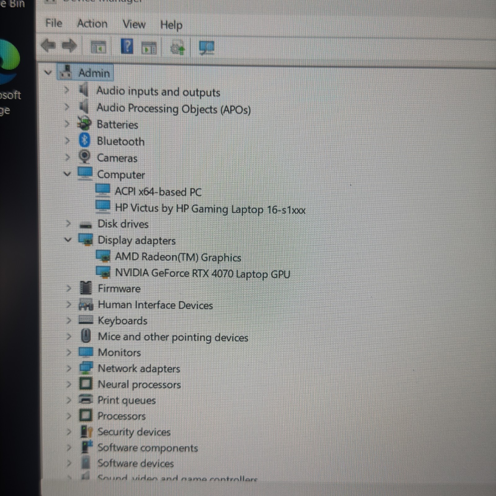 HP Victus 16″ Ryzen 7 8845HS 16GB 512GB RTX 4070