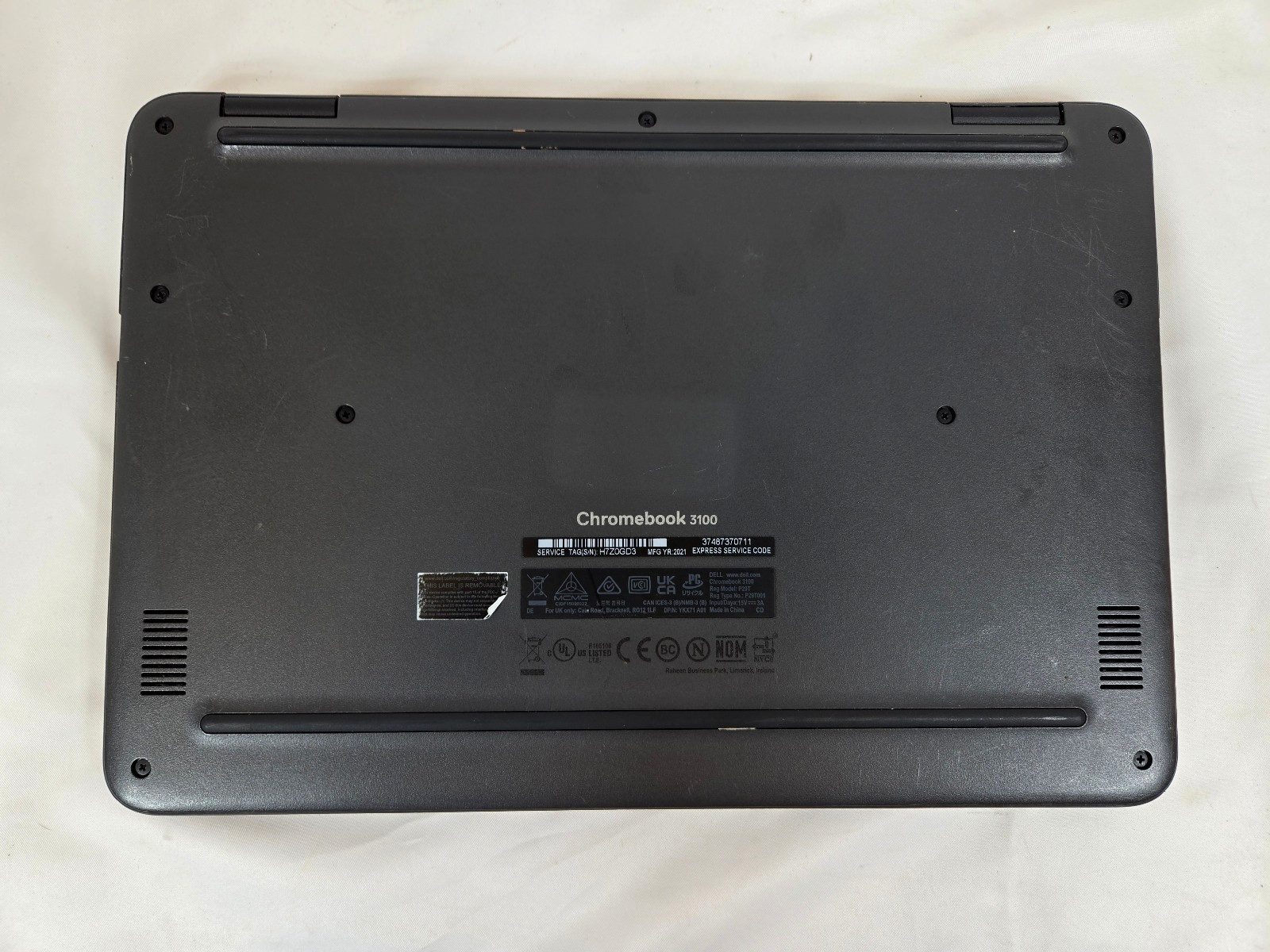 Dell Chromebook 3100 11.6″ intel celeron 4GB RAM 16GB eMMC