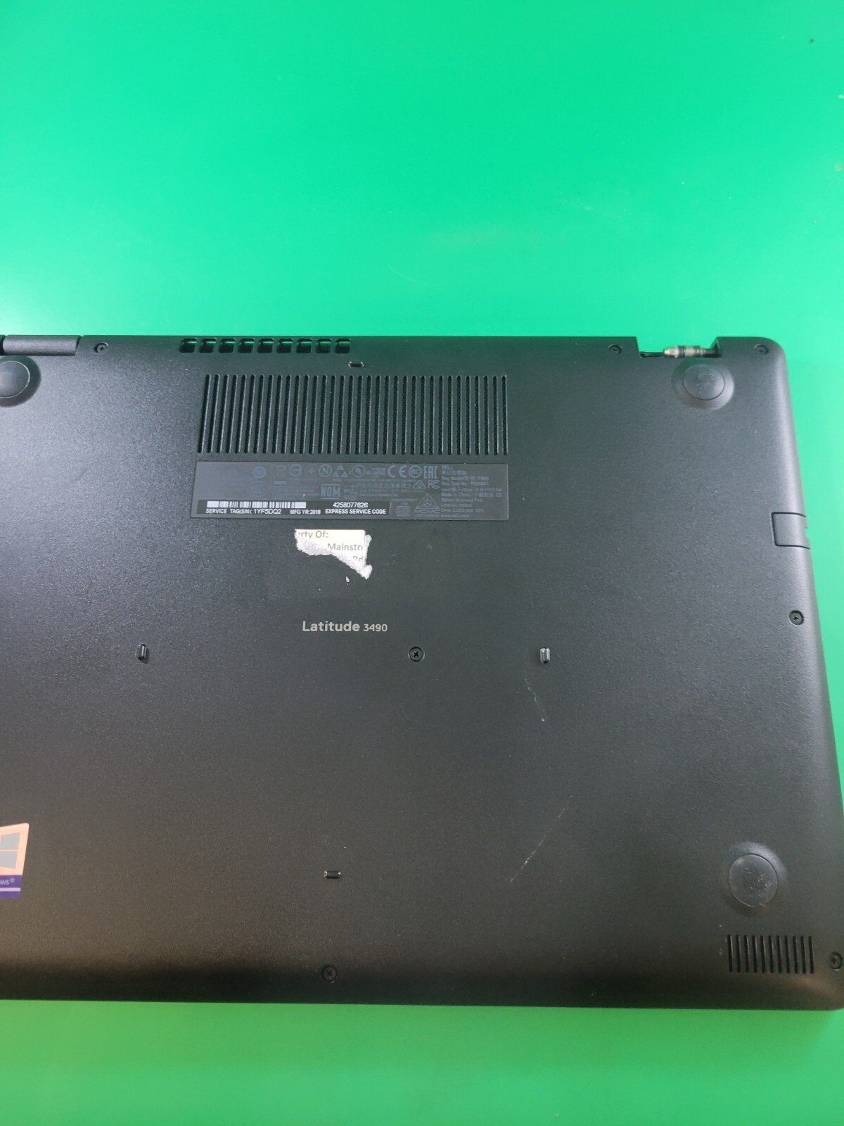 DELL LATITUDE 3490 14 in Intel Celuron – 8250U 1.80GHz 4GB RAM 500GB HDD