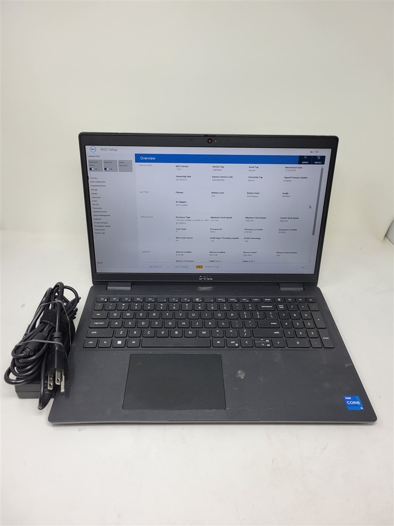 DELL LATITUDE 3520 Laptop Intel Core 11TH GEN I5-1135G7 8GB 256GB