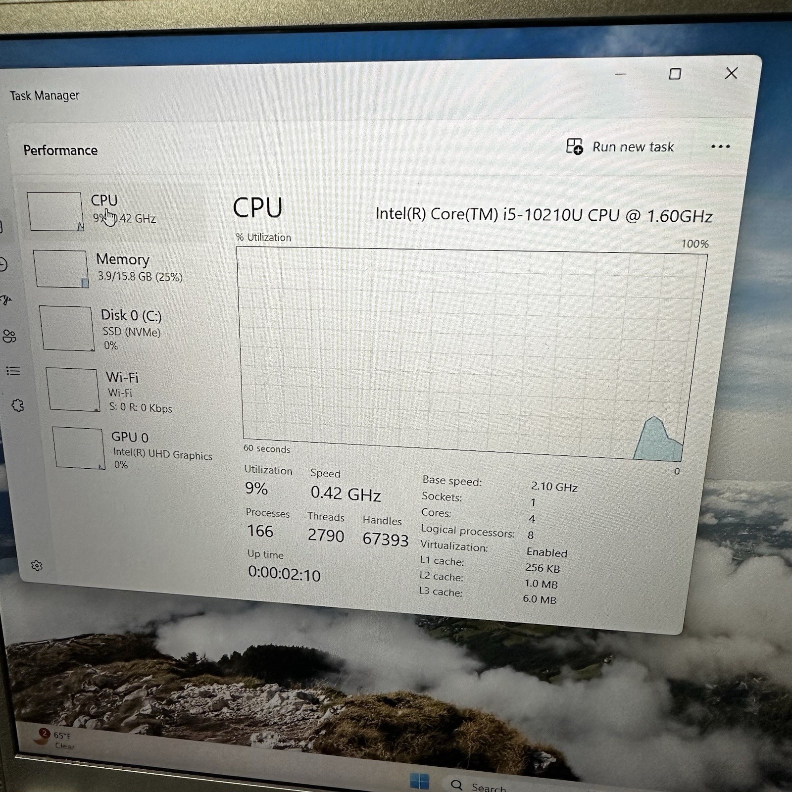 MSI Modern 15 A10M-450US INTEL i5 10210U 16GB RAM 512GB SSD