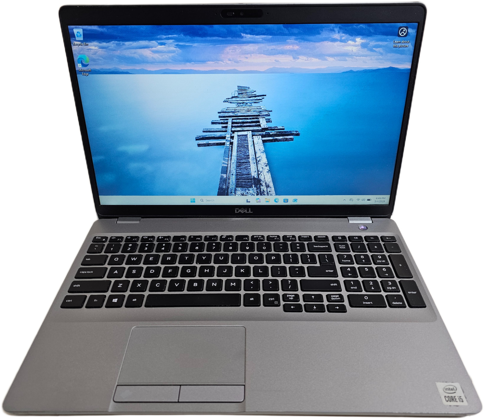 Dell Precision 3550 Laptop – 1.7 GHz i5-10310U 8GB 256GB SSD Webcam 15.6″