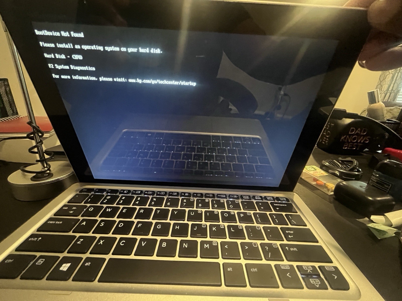 HP Elite x2 1012 G1 Tablet Intel Core M5 No SSD Touch Screen