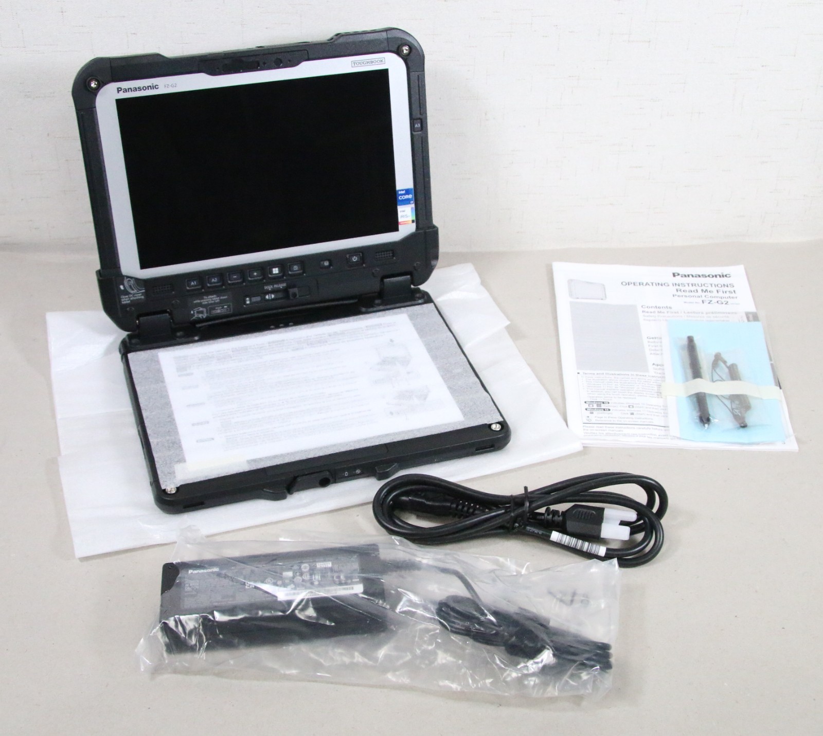 NOB Panasonic Toughbook FZ-G2 Intel i7-1270P 1TB 32GB w/ Keyboard + Card Reader