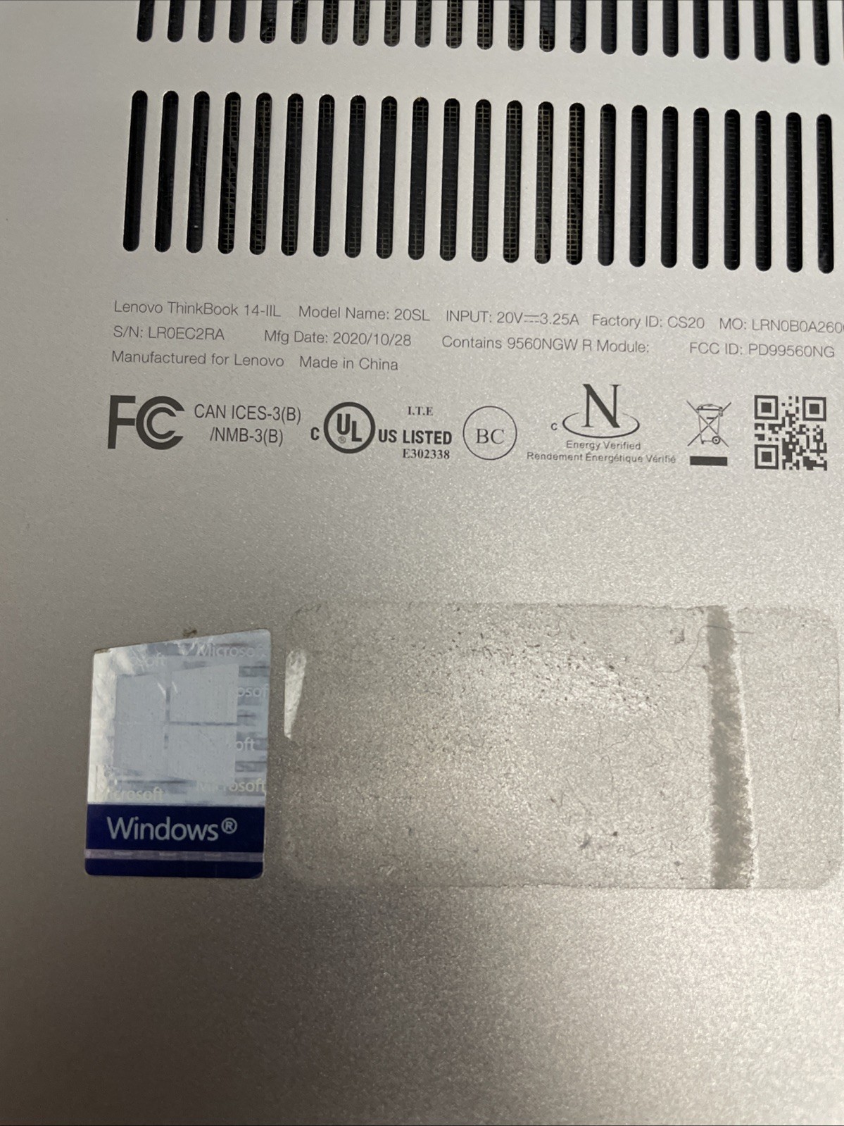 lenovo thinkbook 14-iil 20sl (20SL0016US)