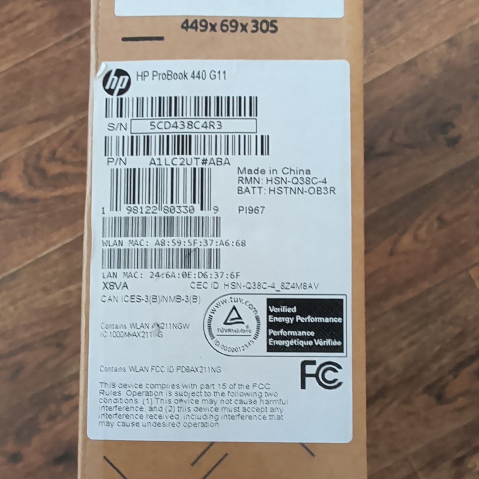 HP ProBook 440 G11 14 in + Display Core Ultra 5 125U 8GB RAM 256GB SSD WITH CASE