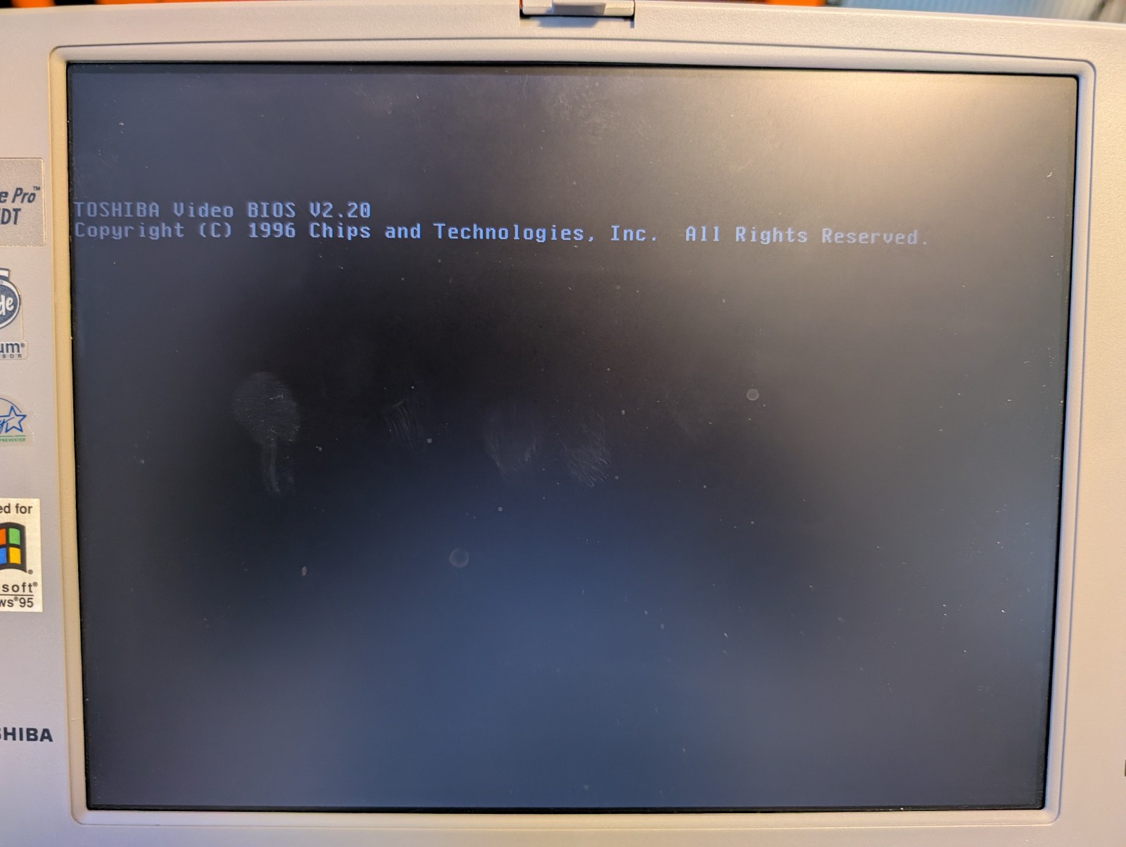 Toshiba 430CDT with docking station and extras – for repair