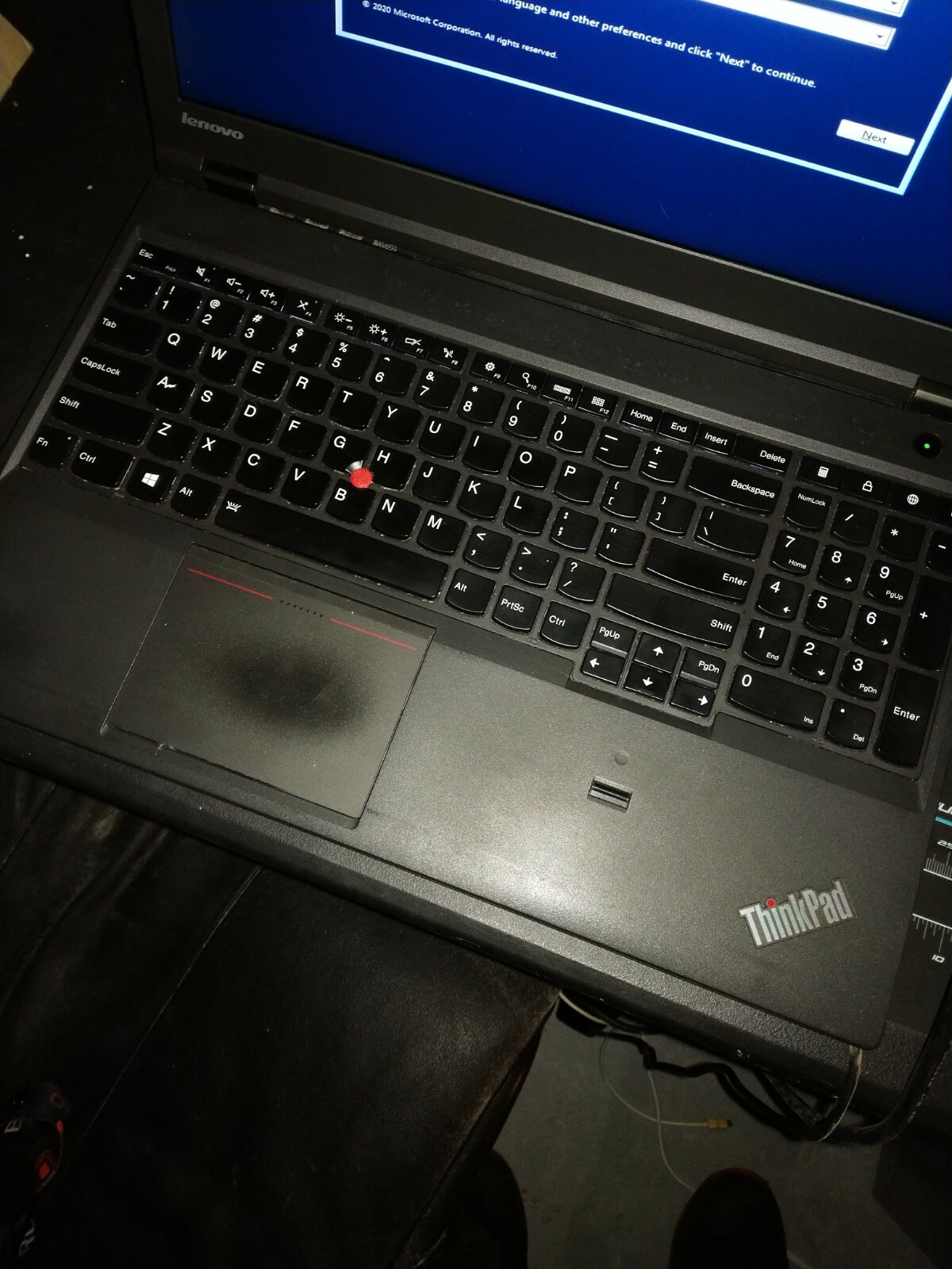 Lenovo ThinkPad T540p 15.6in. Intel CoreI7 4th Gen., 2.4GHz, 8gb ram