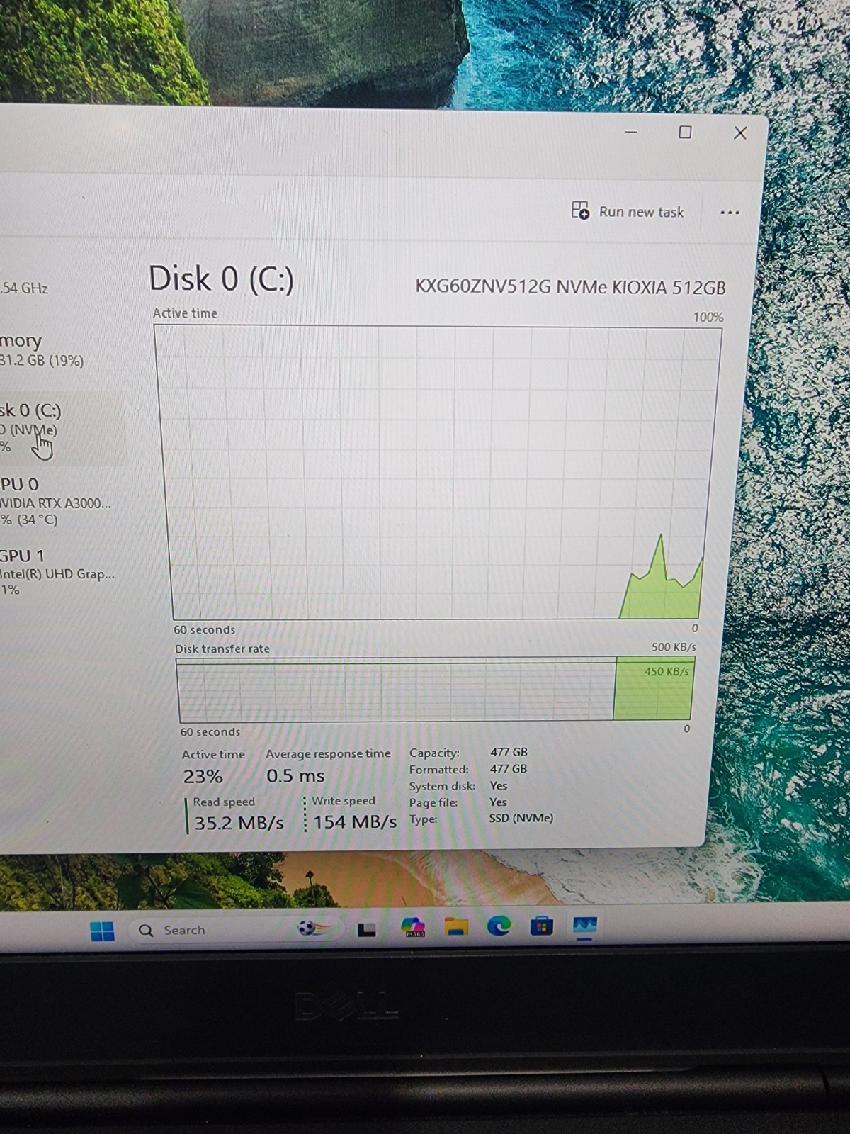 Dell Precision 7760 C GRADE i7-11850H – 32GB Ram – 512GB SSD – W11H – NO AC