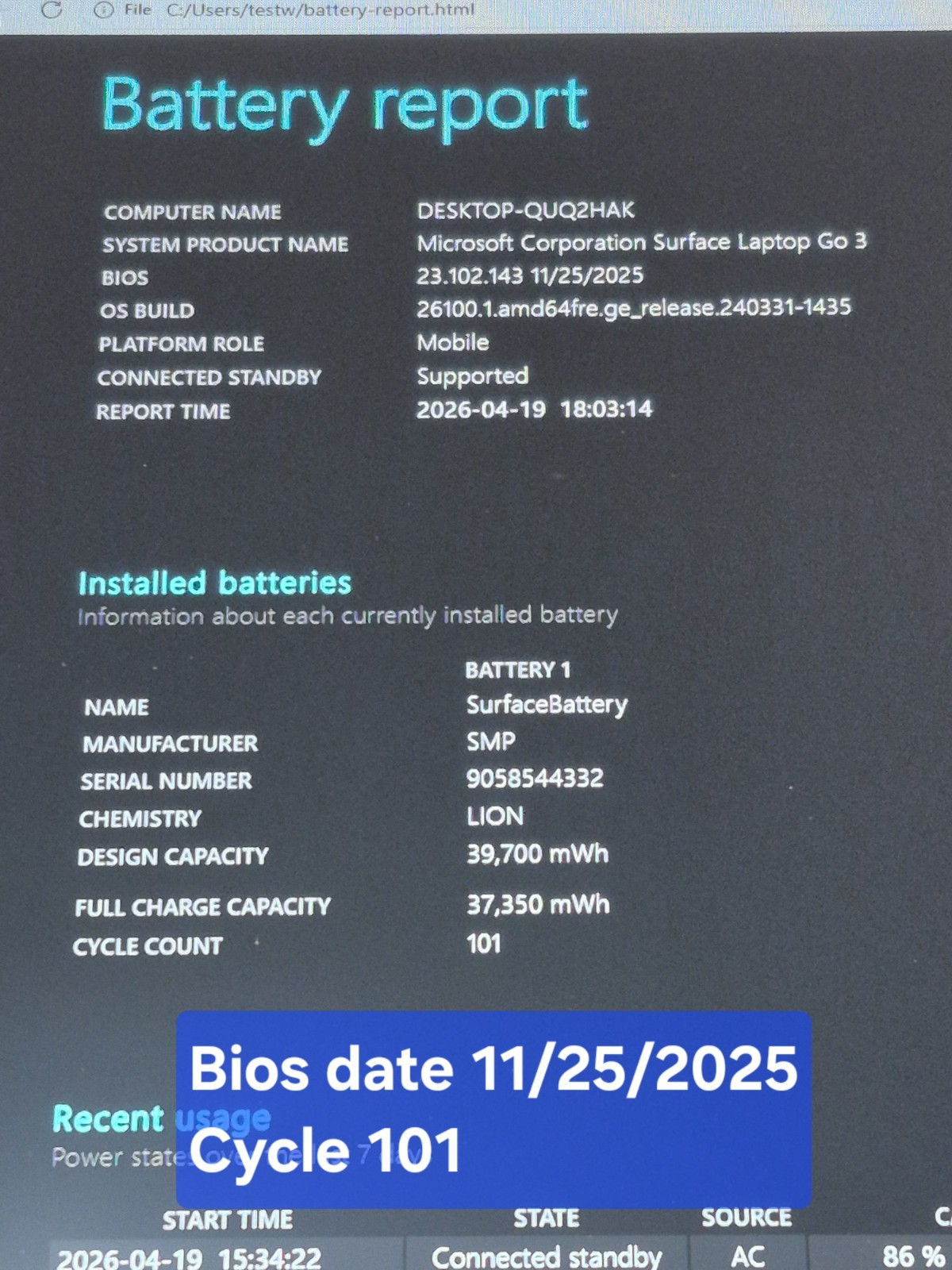 Microsoft Surface Laptop Go 3 12.4″ 8GB RAM – 256GB SSD Sage Cycle 101