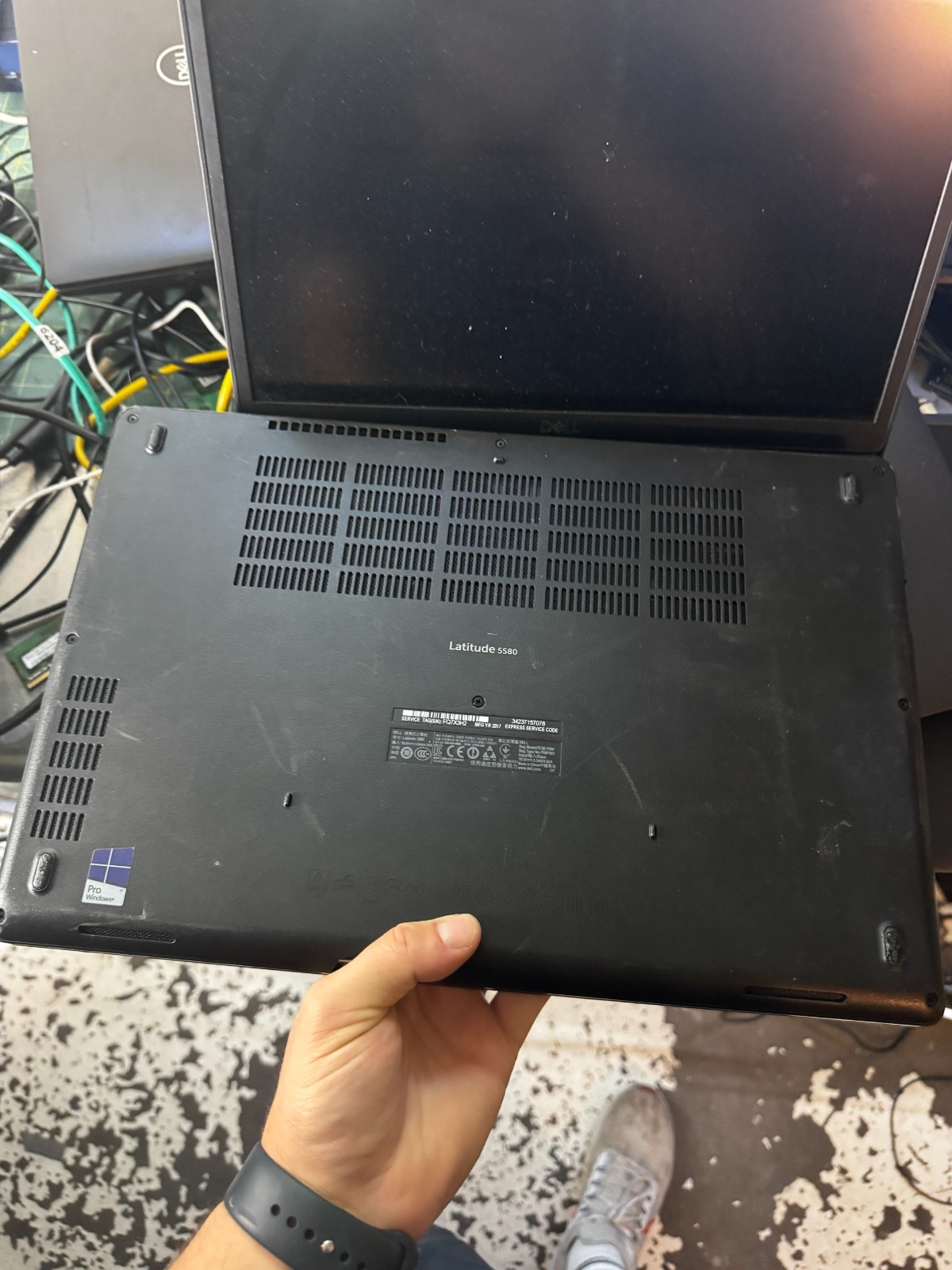 Dell Latitude 5580 Core i5 7th Gen Laptop for Parts/Repair #6129